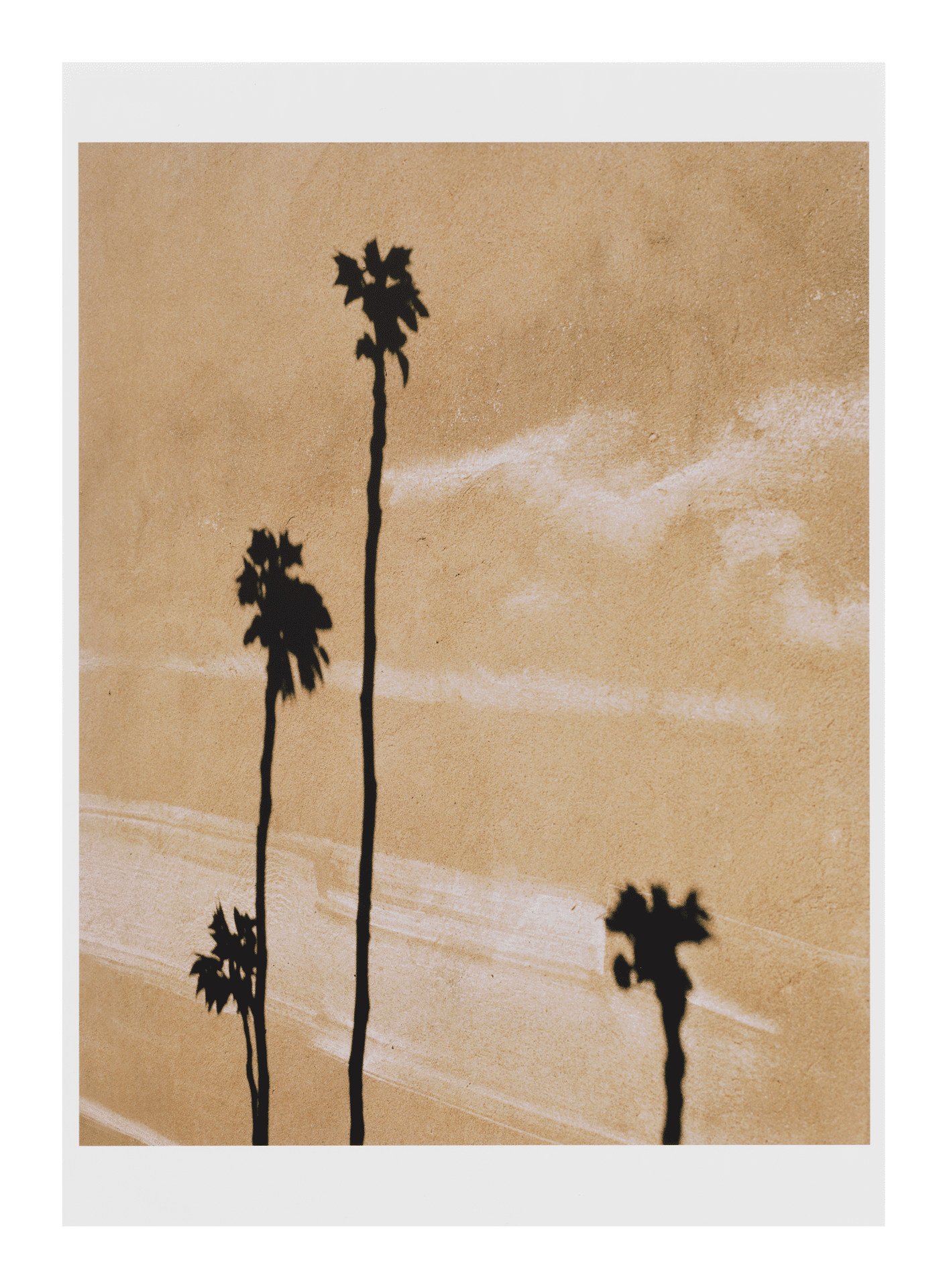A print by Leslie Antell titled untitled (atmosphere), dated 2016