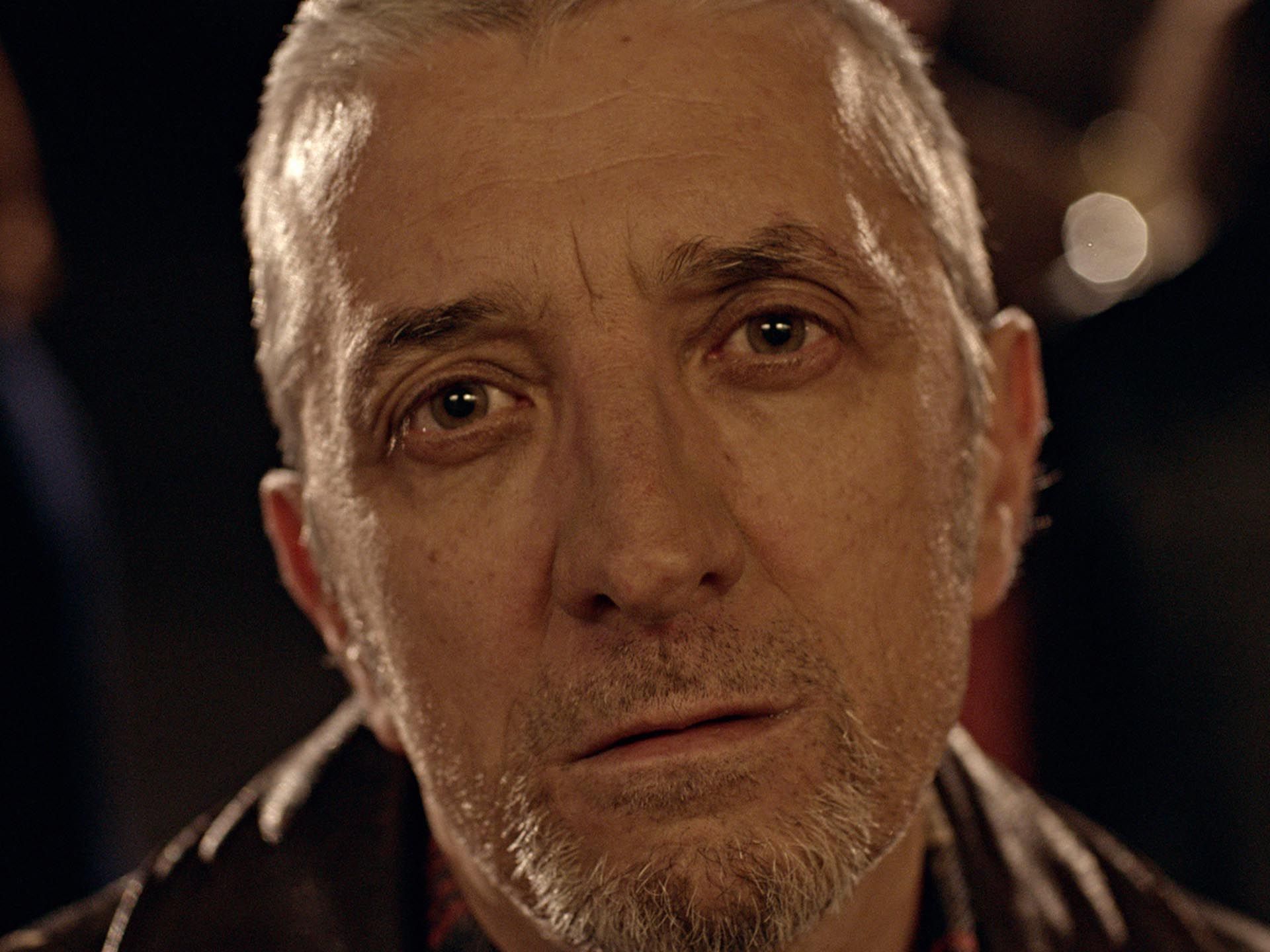A still from a film by Stan Douglas, titled The Secret Agent, dated 2015.