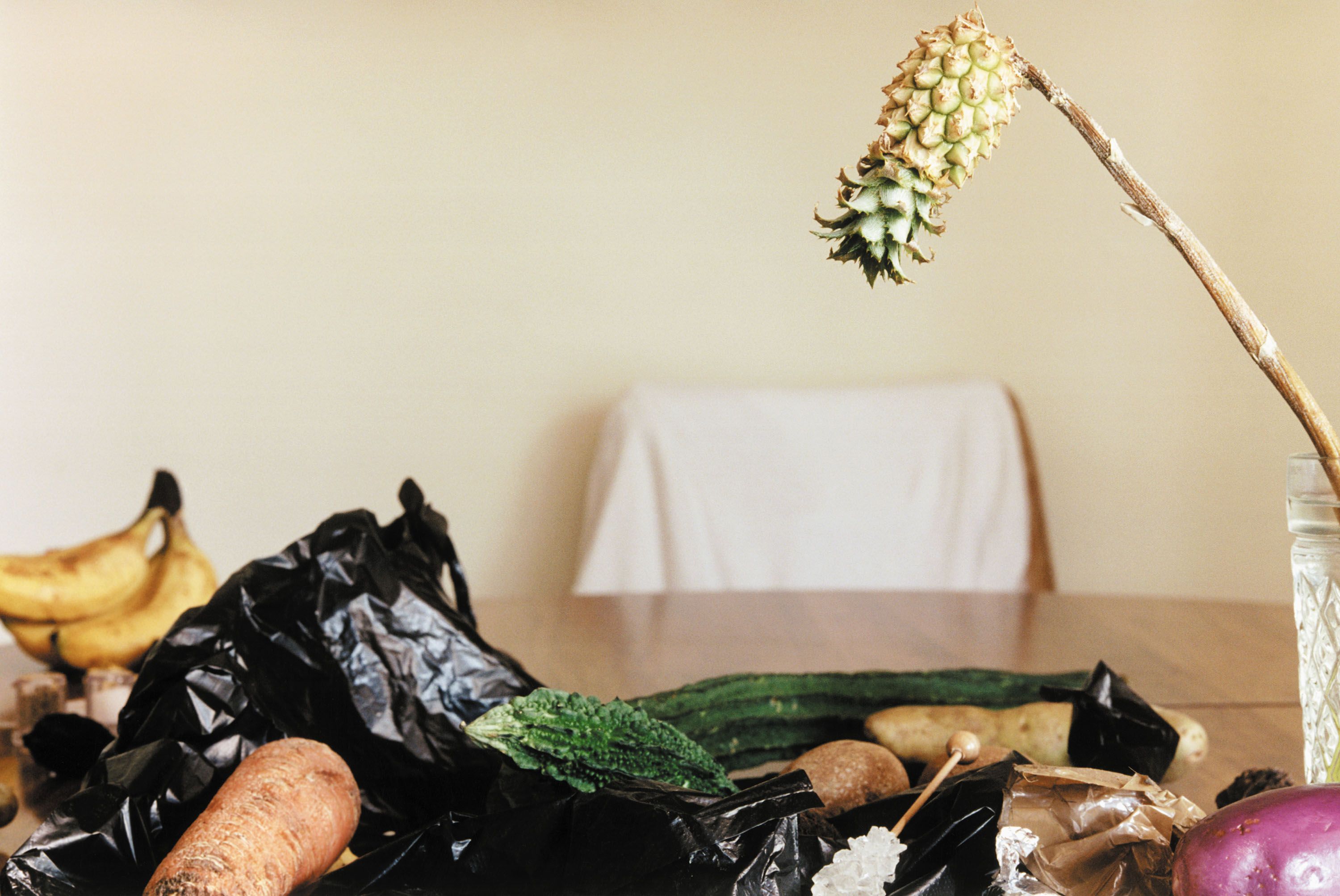 A photograph by Wolfgang Tillmans, titled new LA still life, dated 2001.
