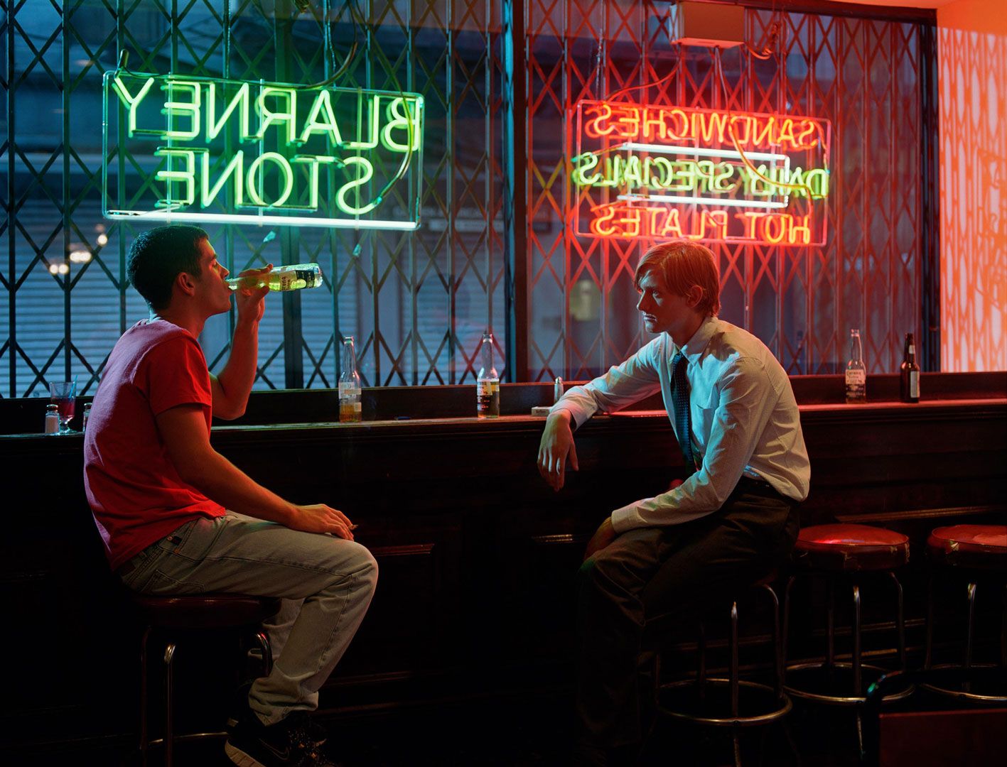 A photograph by Philip-Lorca diCorcia, titled W, September 2000, #10, dated 2000.