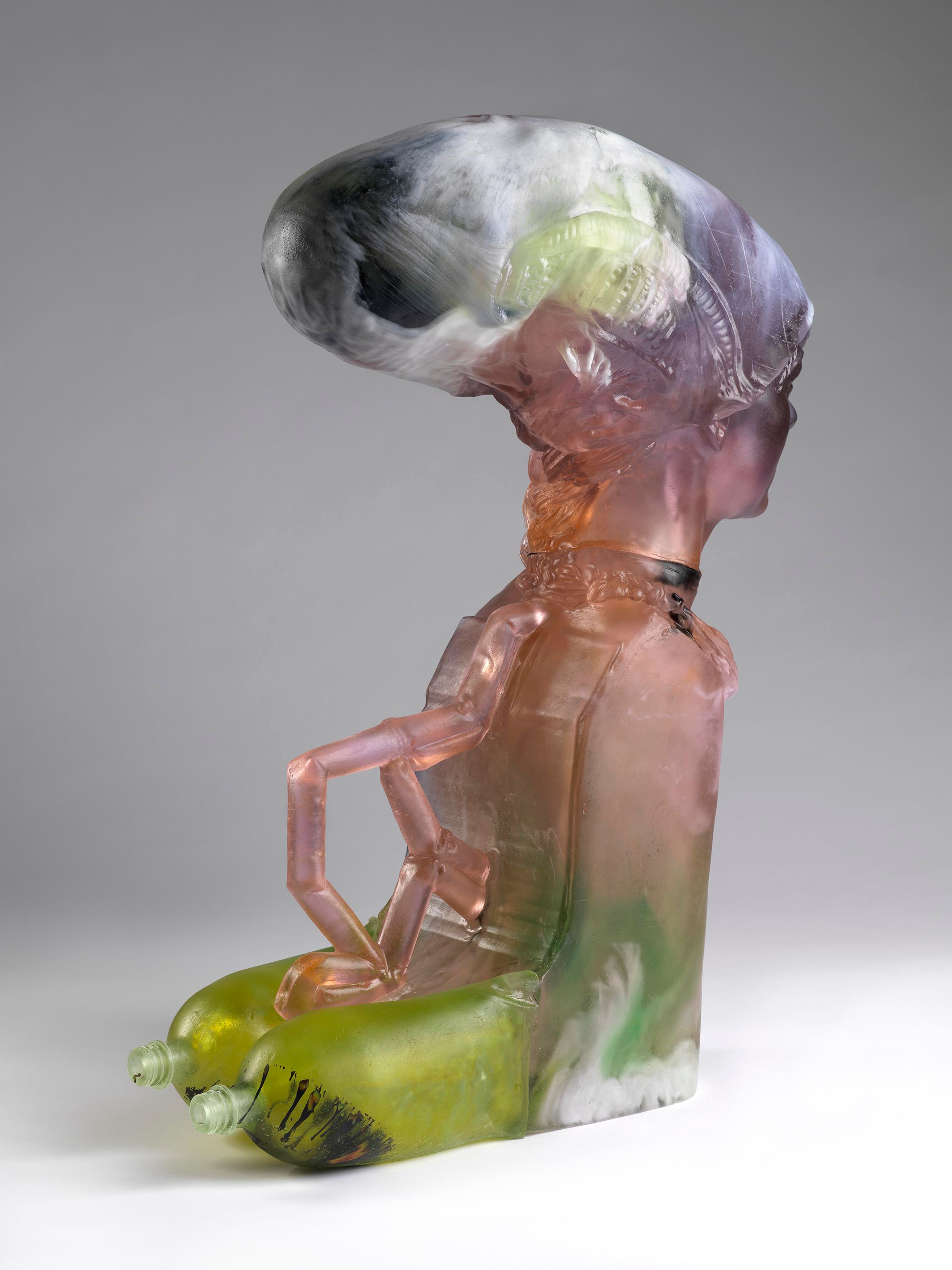 A sculpture by Andra Ursuta, titled Impersonal Growth, dated 2020.