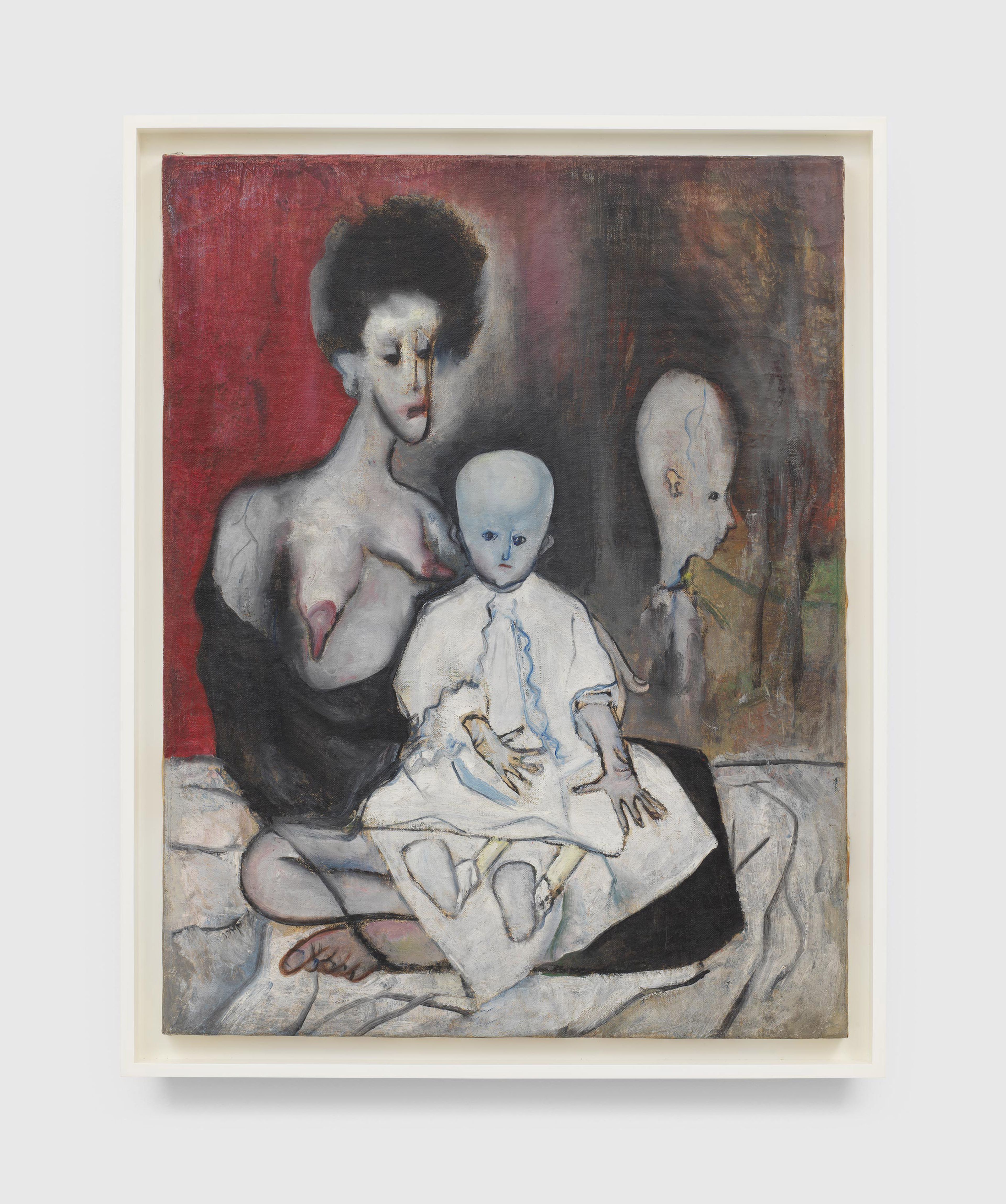 A painting by Alice Neel, titled Degenerate Madonna, dated 1930.