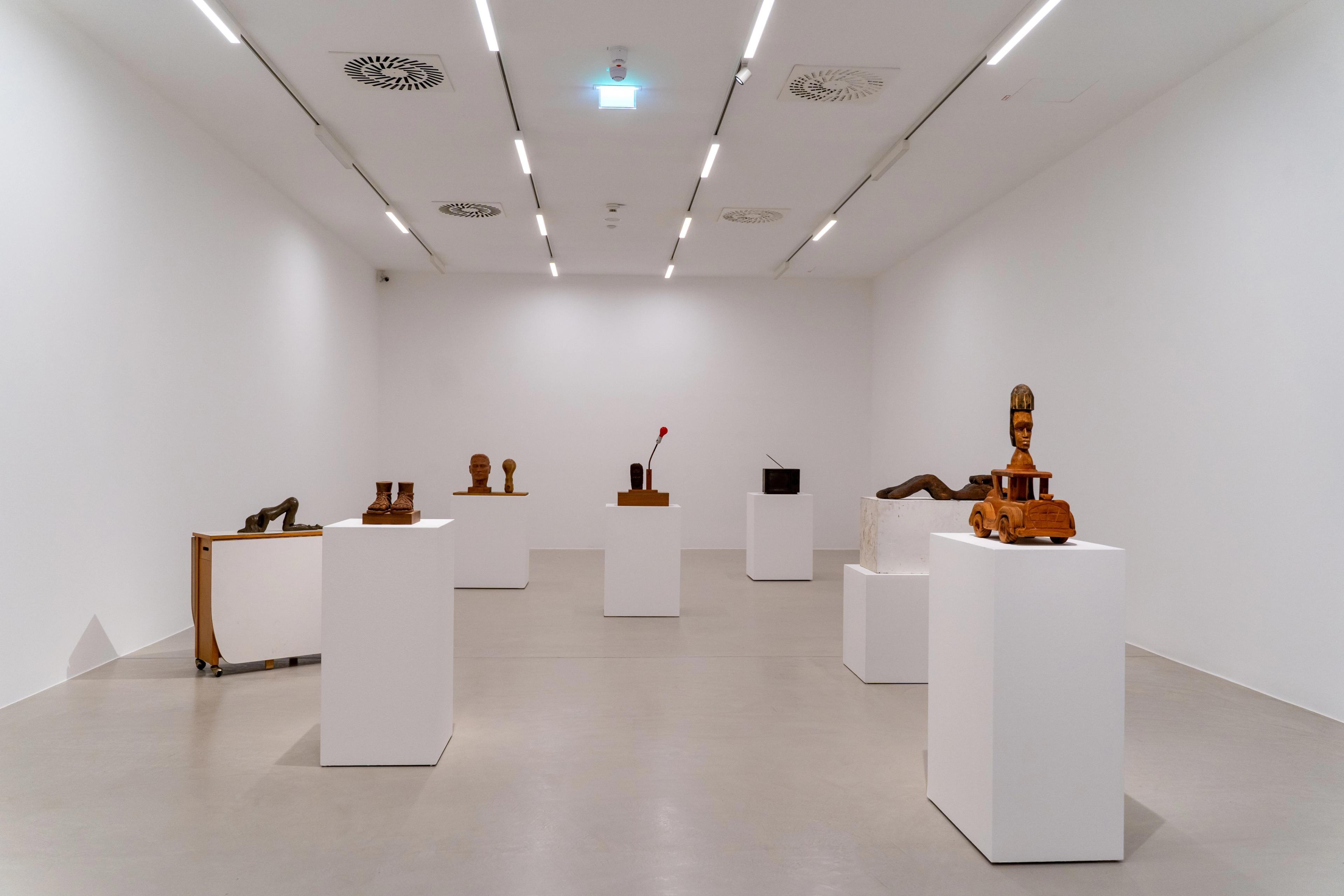 Installation view of the exhibition Joe Bradley at Kunsthalle Krems, located in Krems an der Donau, Austria, dated 2025.