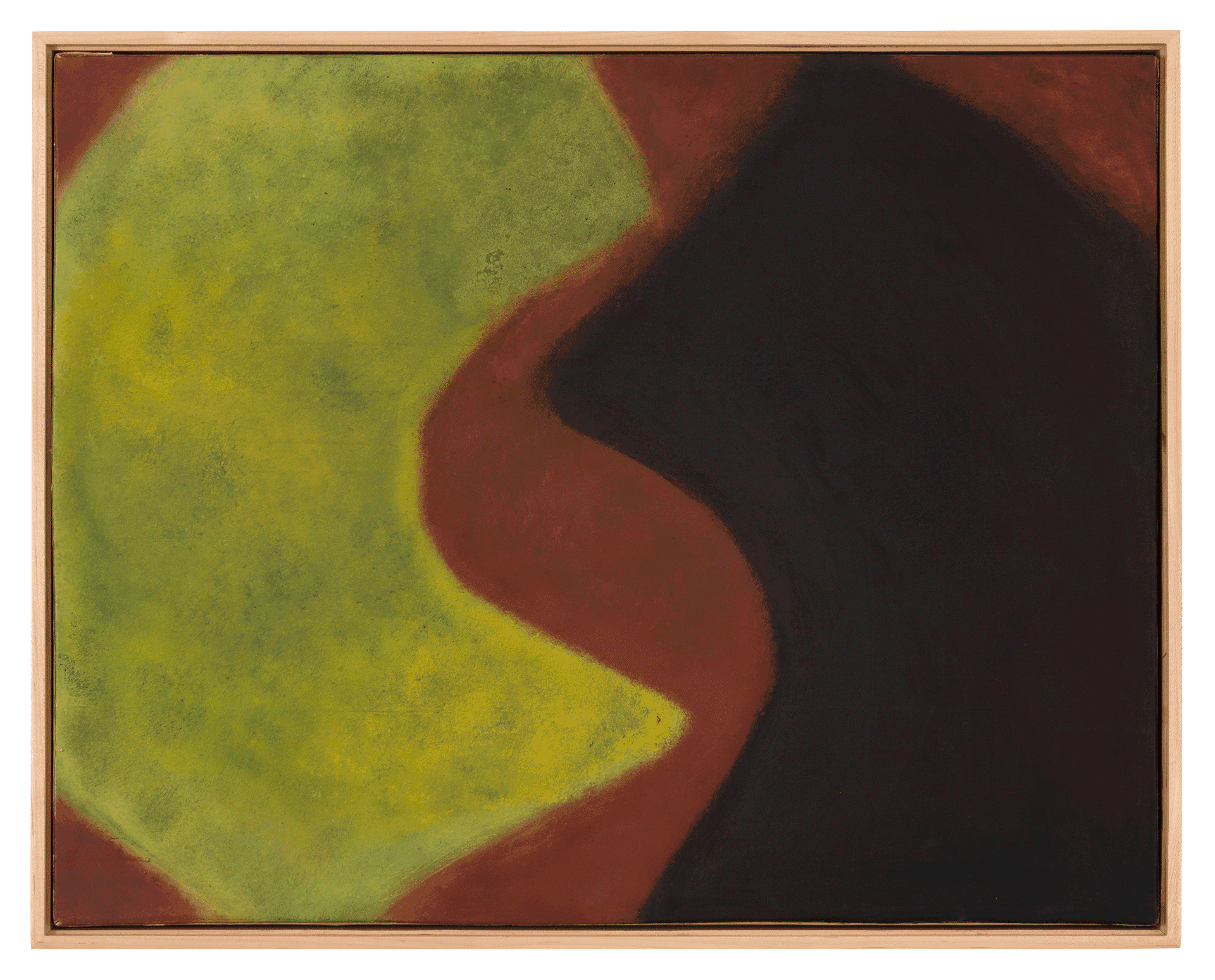 A painting by Herbert Ferber, titled Untitled (Number 5), dated 1960.