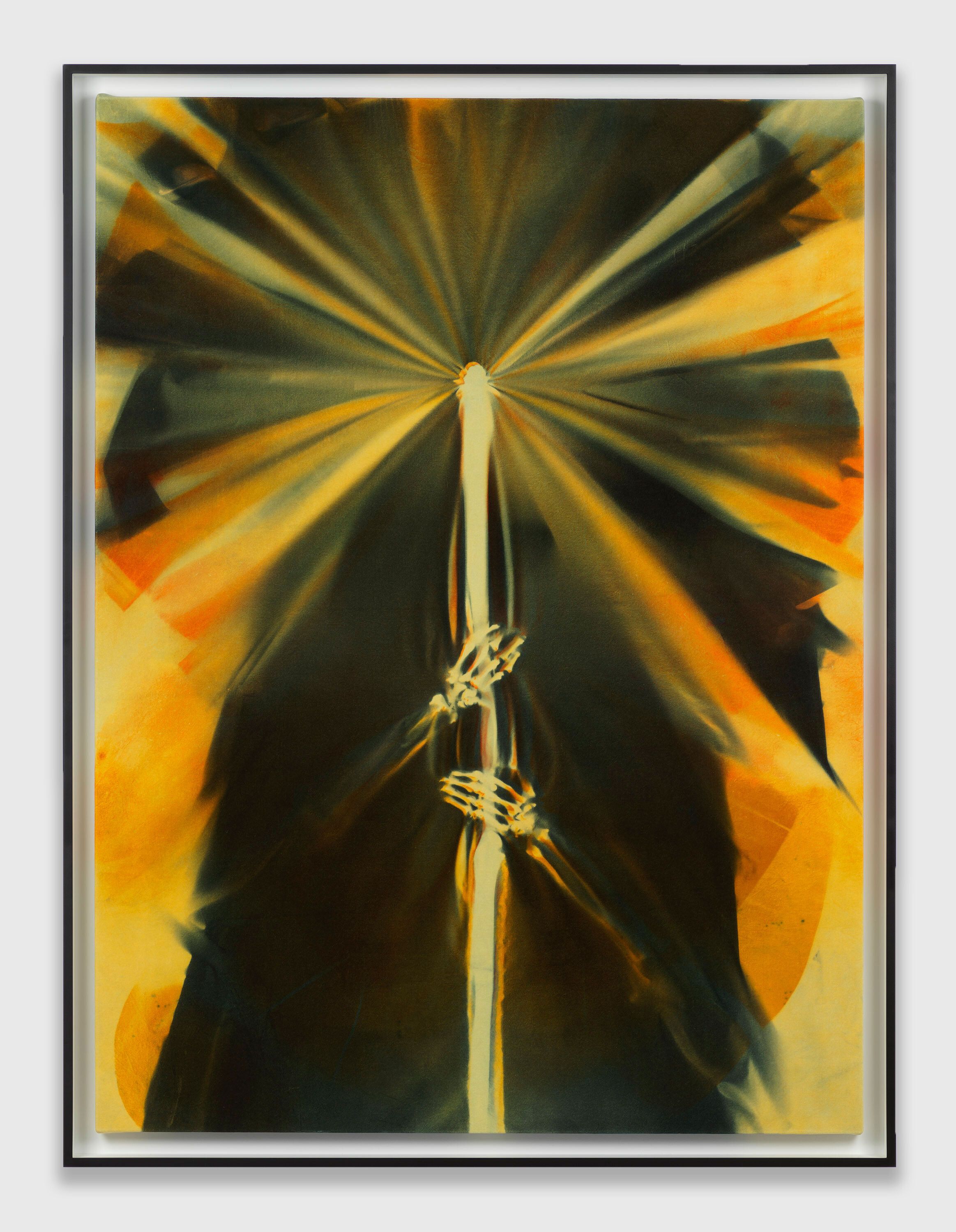 A mixed media work by Andra Ursuta, titled False Hope, dated 2020.