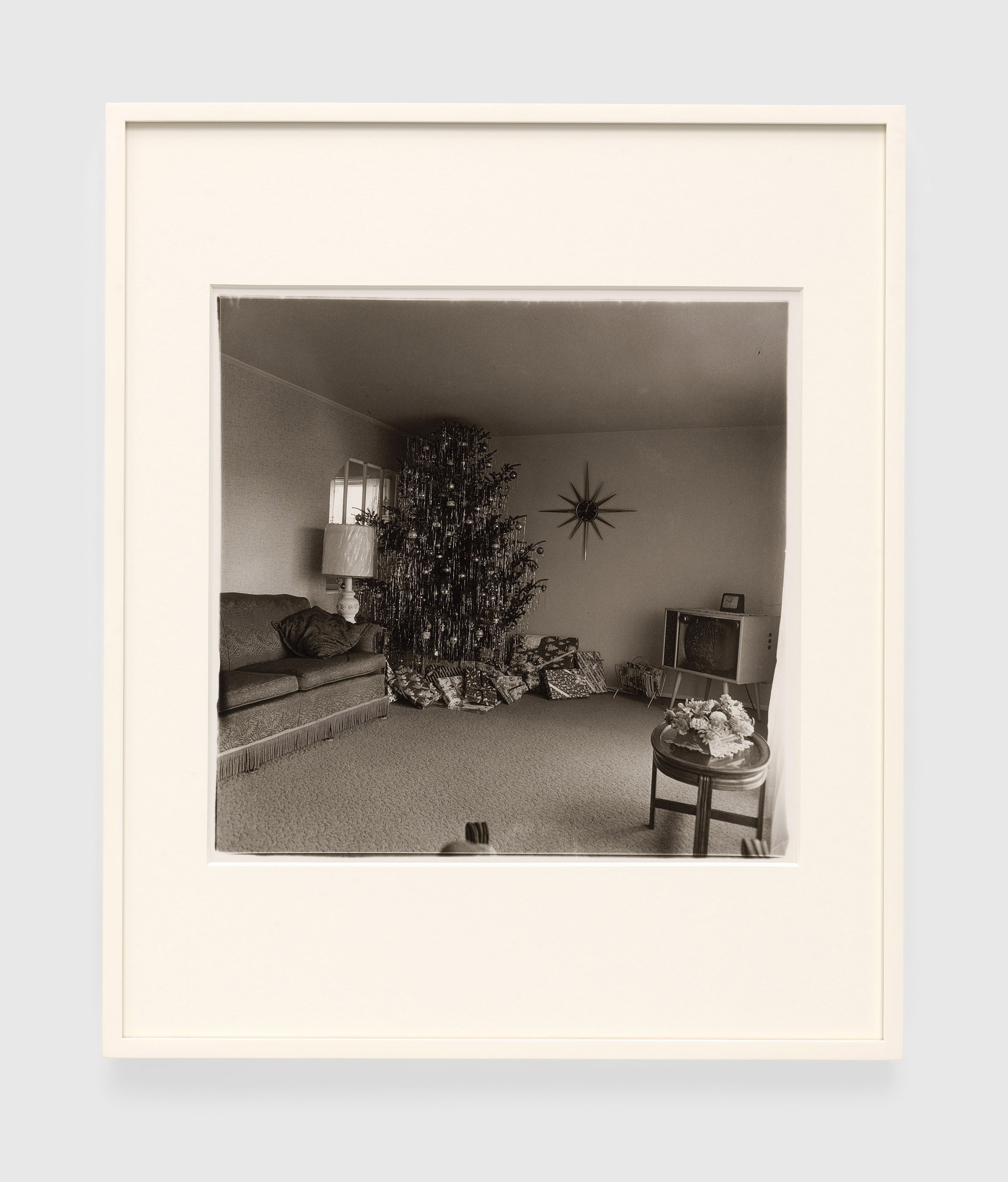 A detail from a set of 10 photographs by Diane Arbus, titled A box of ten photographs, dated 1970.