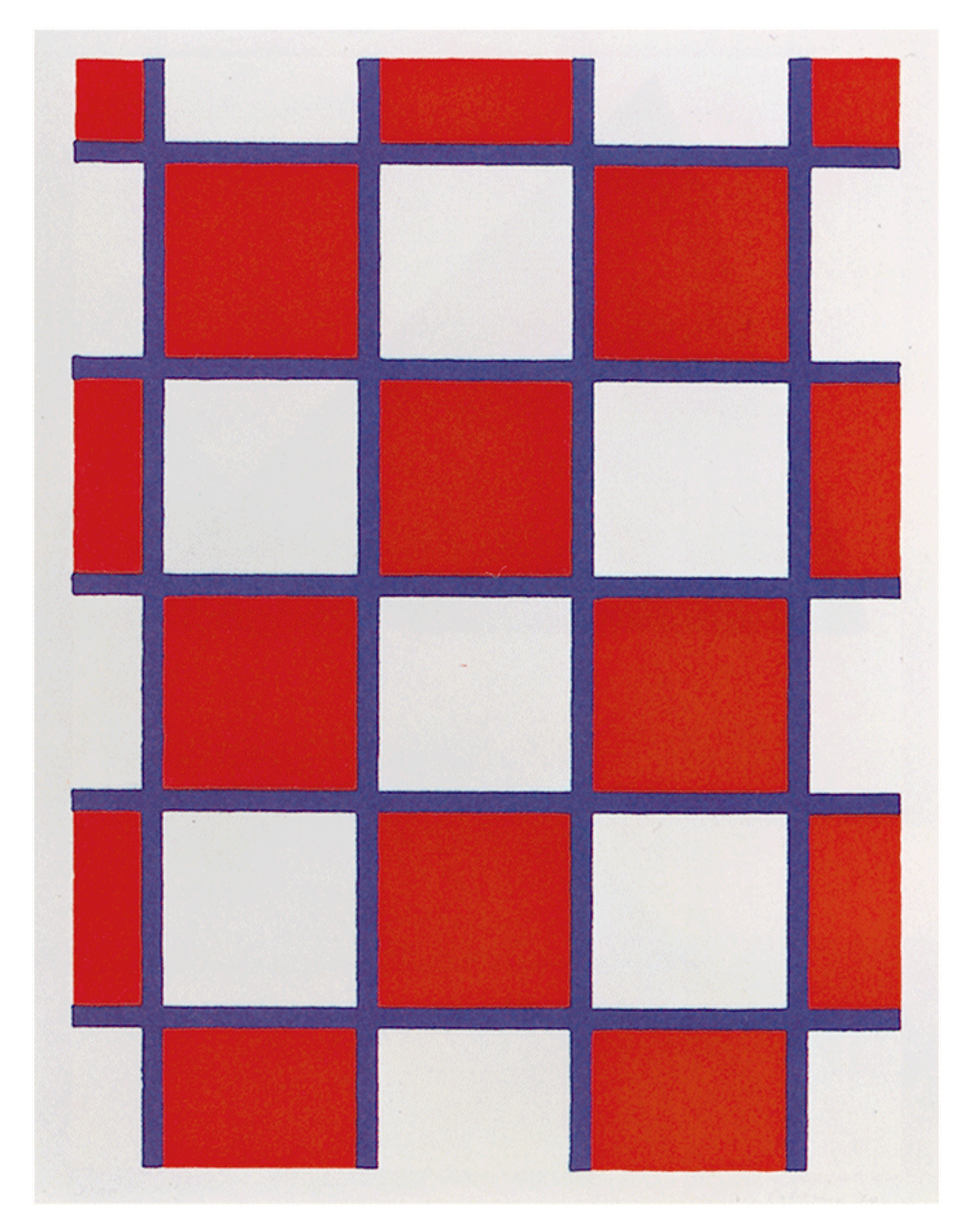 An untitled print by Palermo, dated 1970.