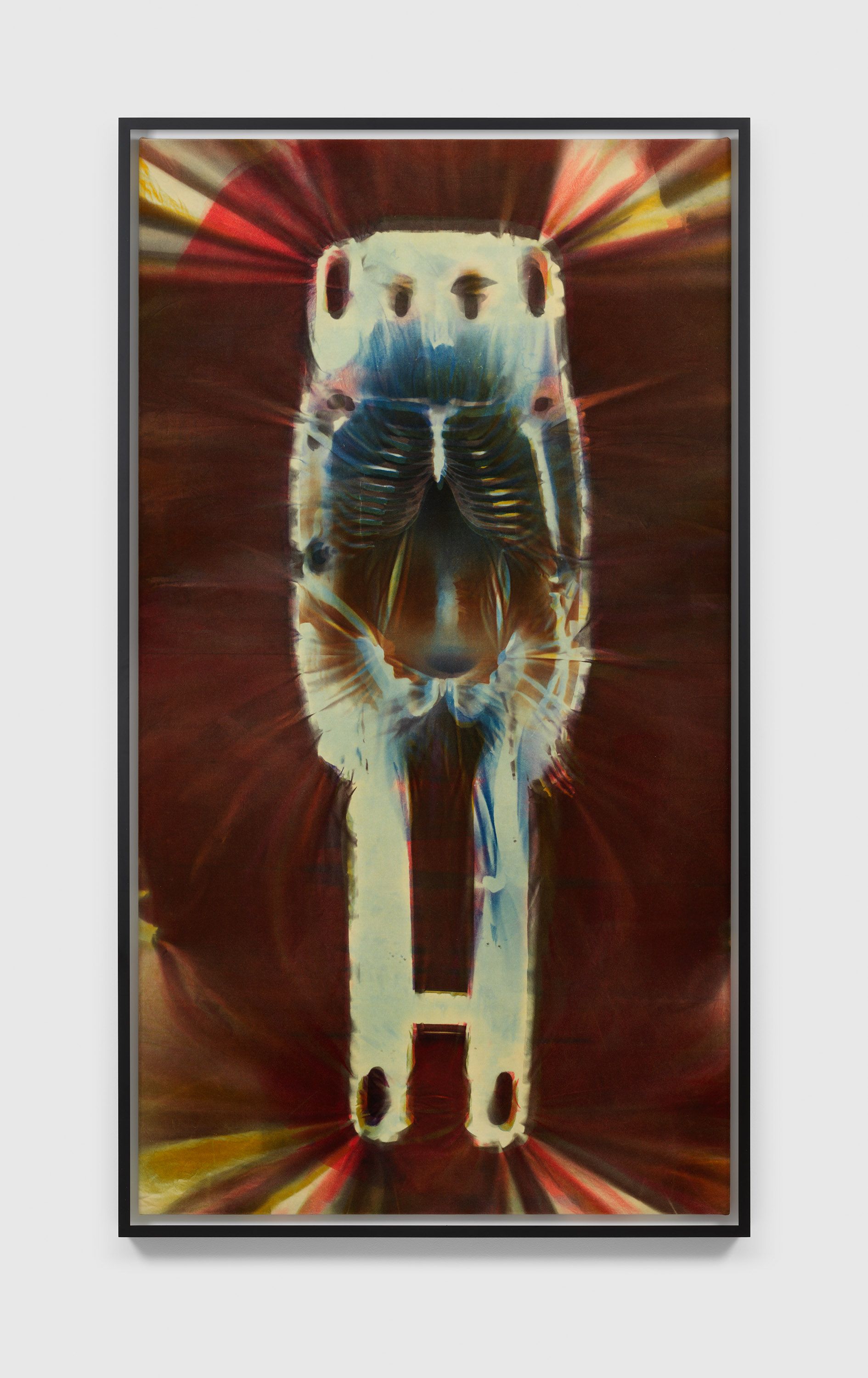 A mixed media artwork by Andra Ursuţa, titled Nocturnal Omission 3, 2021 to 2022.