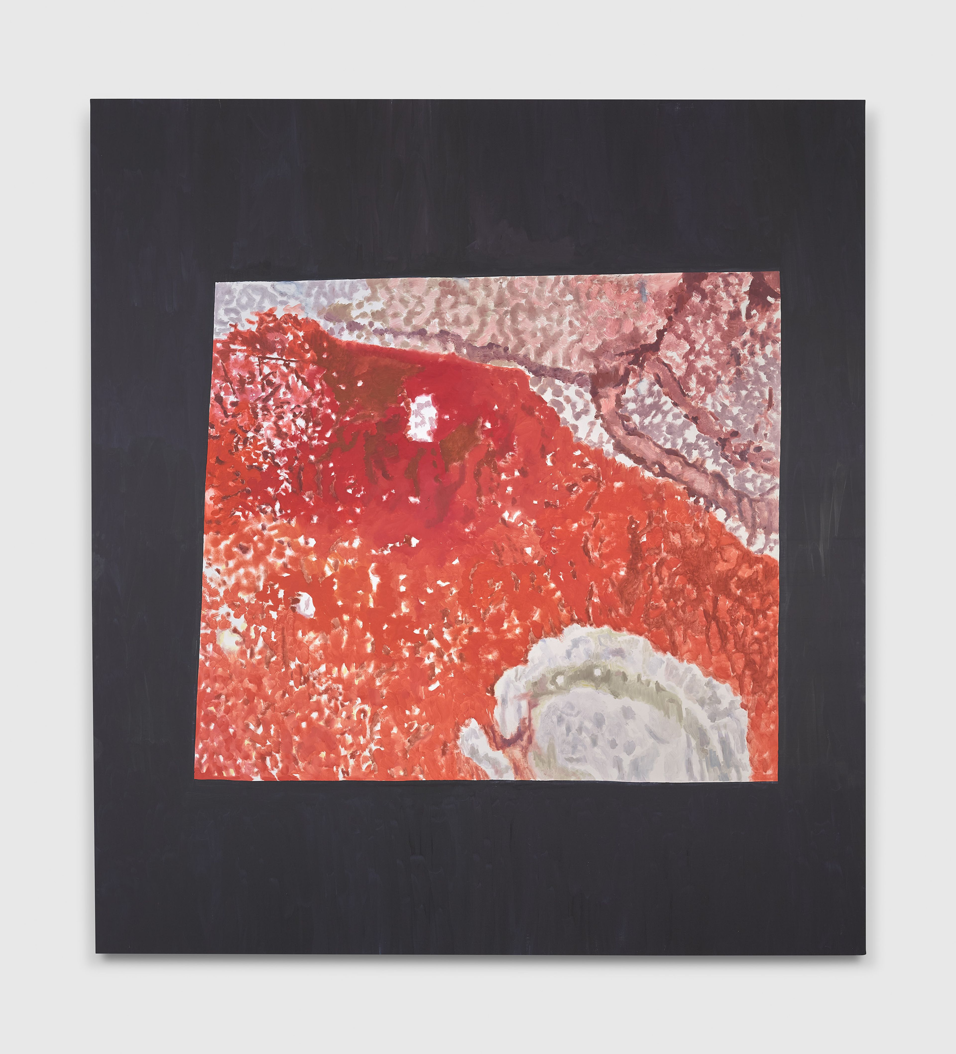 A painting by Luc Tuymans, titled Illumination II, dated 2025.