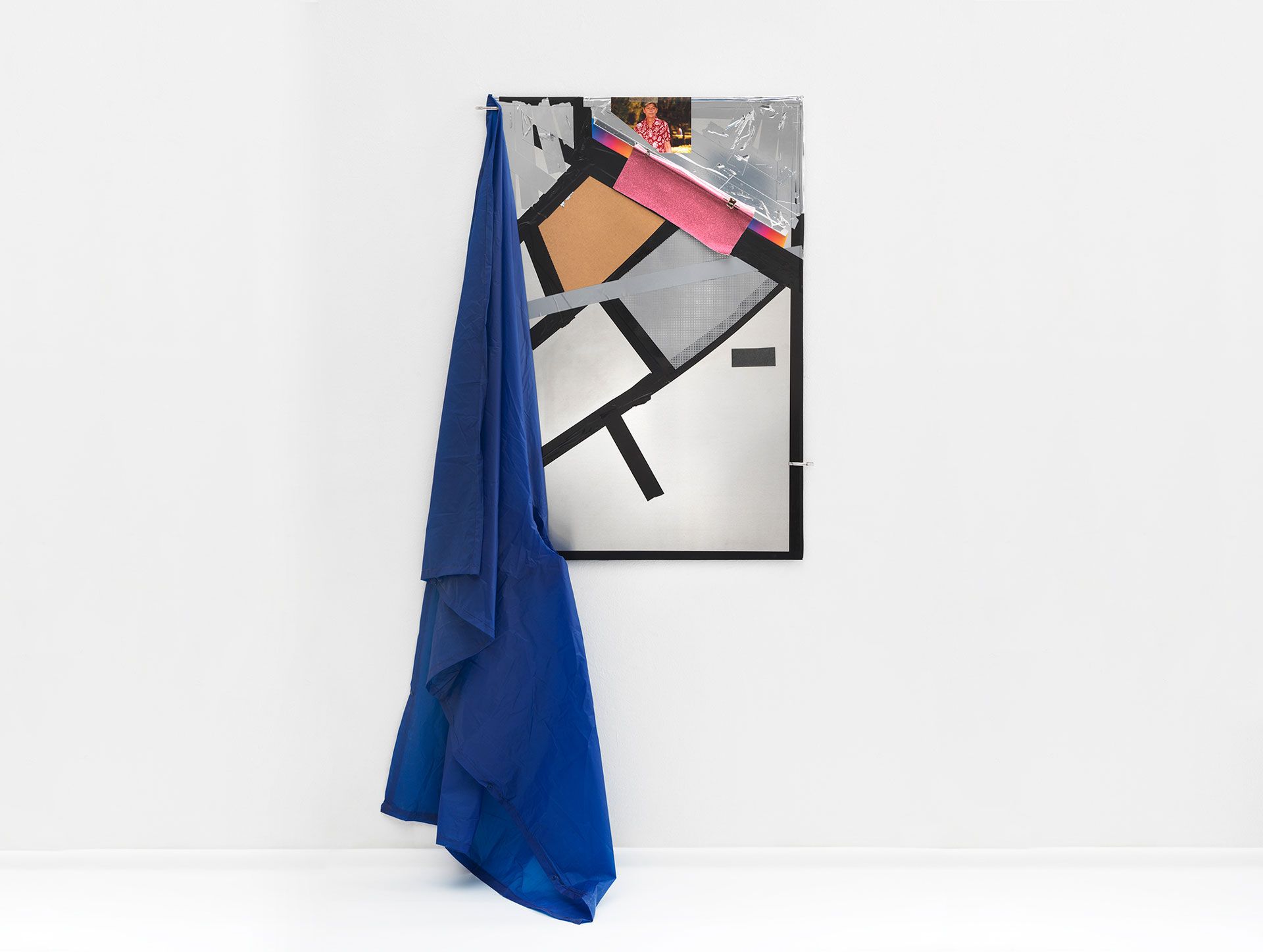 An untitled mixed media work by Isa Genzken, dated 2018.