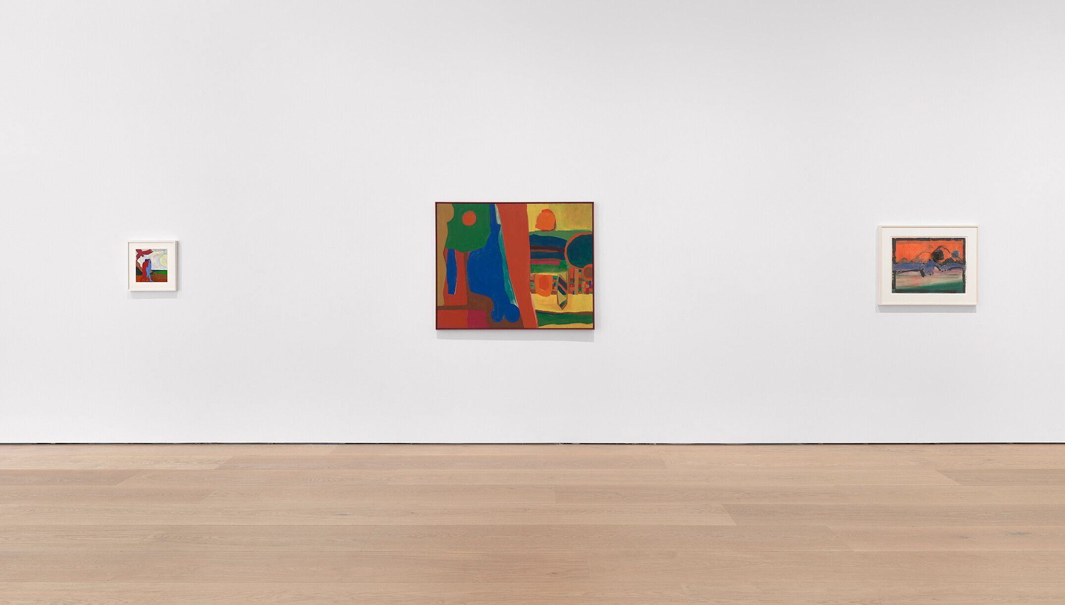 Installation view of the exhibition titled So let us all be citizens too at David Zwirner, London, dated 2023