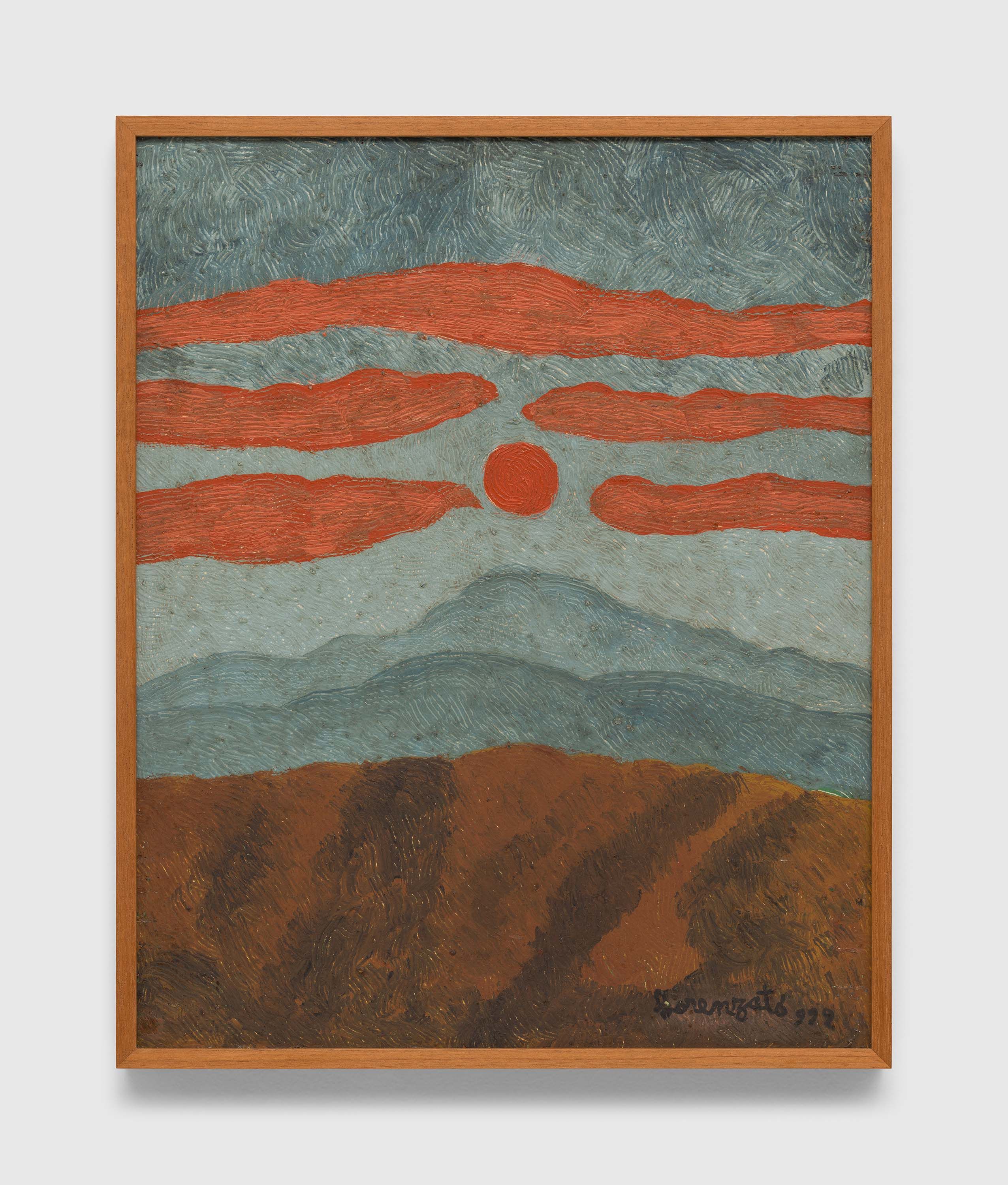 A painting by Amadeo Luciano Lorenzato, titled Sem título (Untitled), dated 1972.