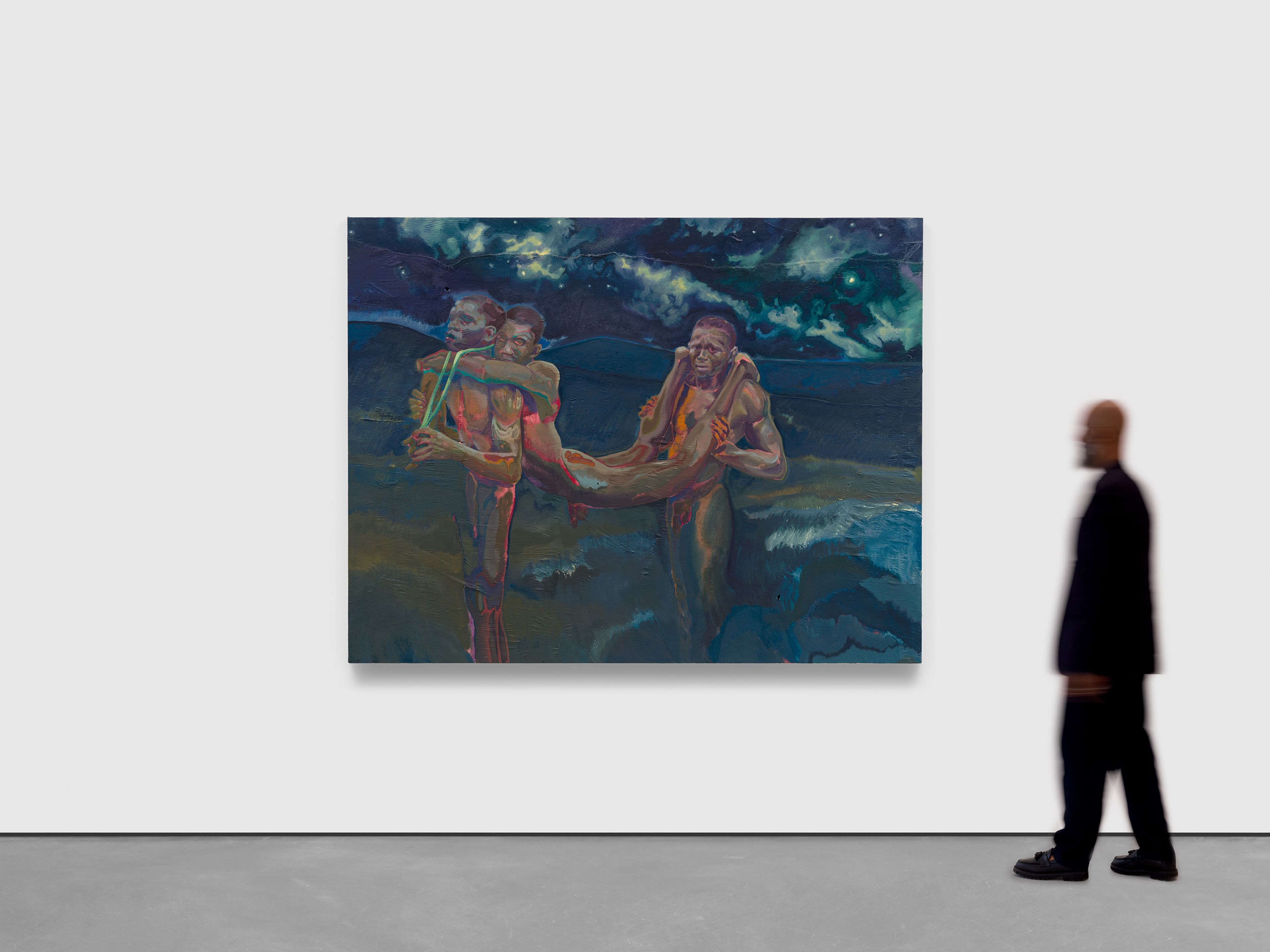 A painting by Michael Armitage, titled Don’t Worry There Will Be More, dated 2024.