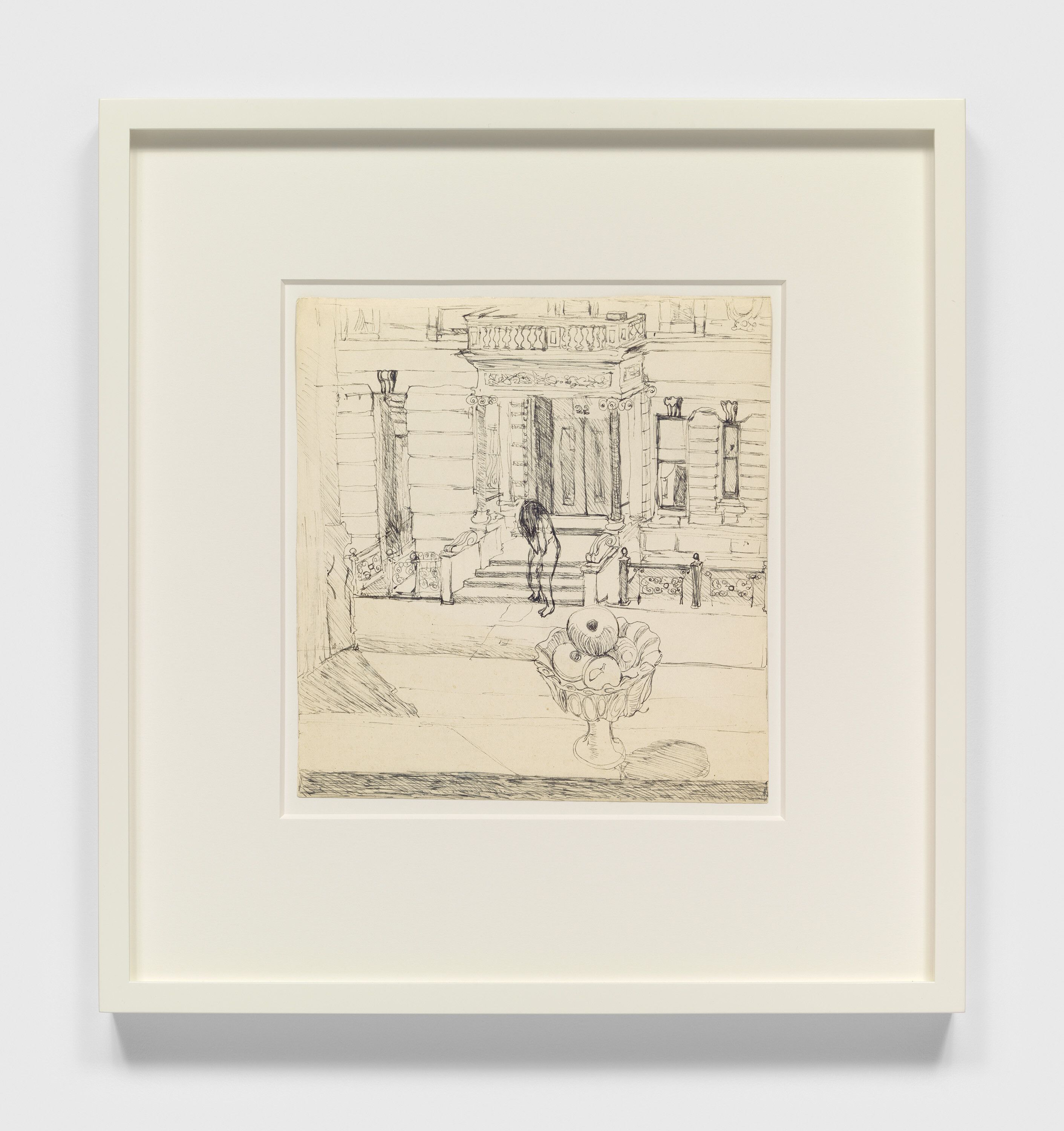 An ink artwork by Alice Neel, titled Untitled, dated 1942.