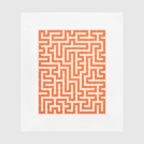 Anni Albers — Red Meander II