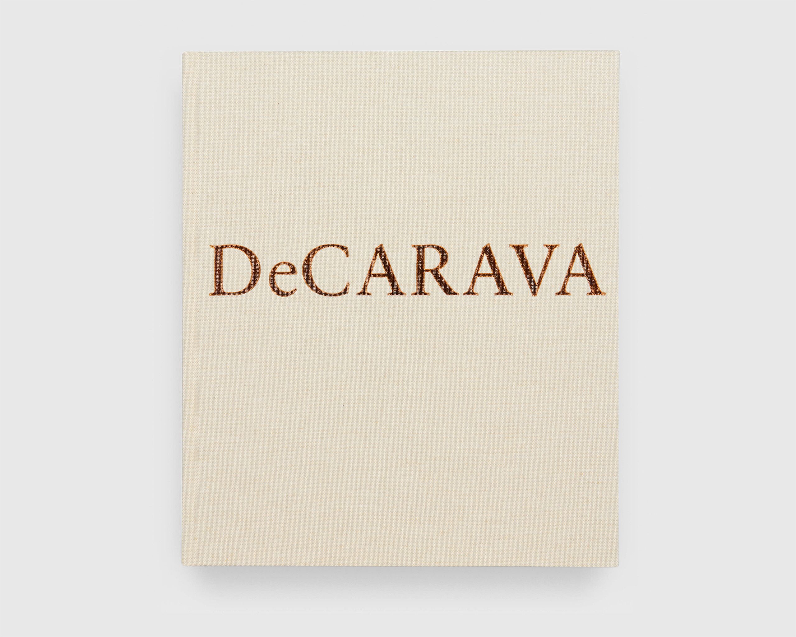 The cover of a book, titled Roy DeCarava: Light Break.