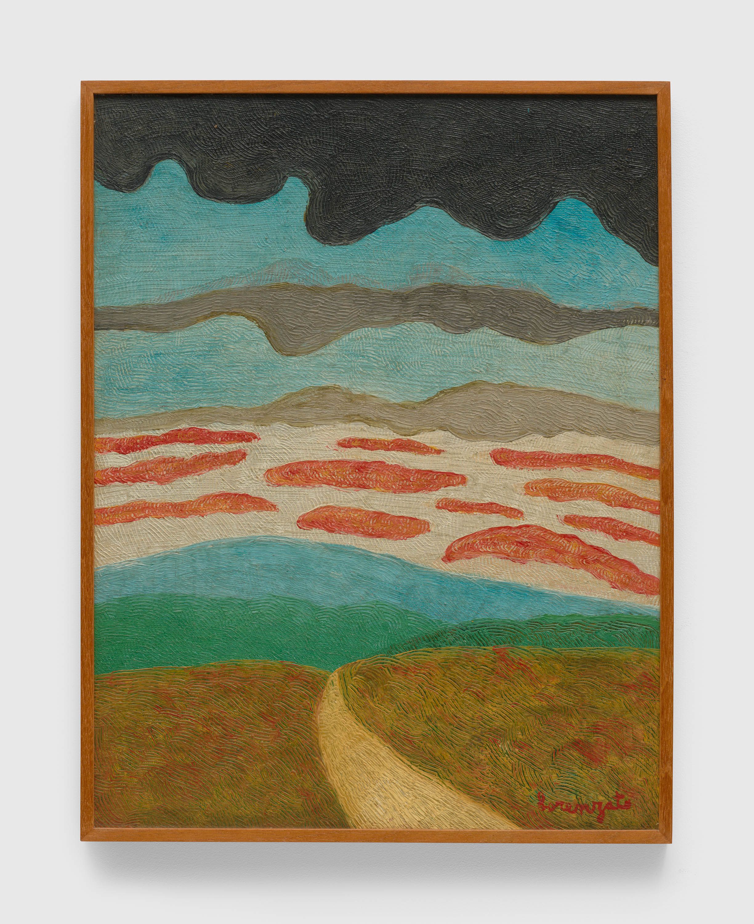 A painting by Amadeo Luciano Lorenzato, titled Sem título (Untitled), 1980 to 1989.