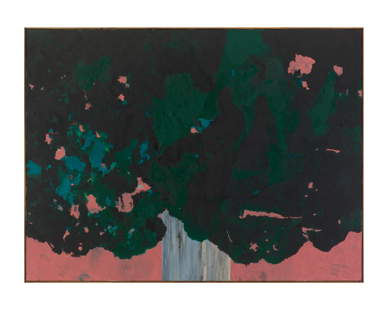 An untitled painting by Harold Ancart, dated 2020.