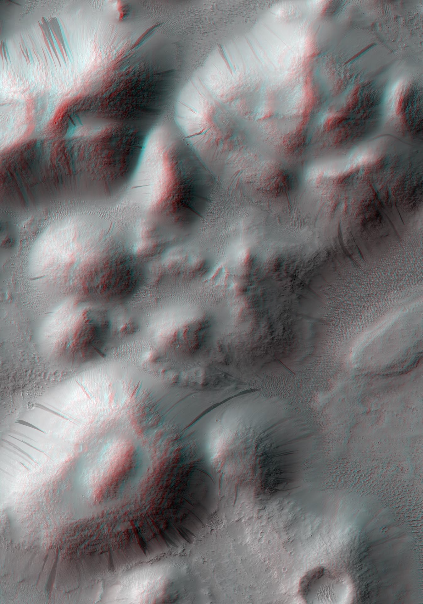 A photograph by Thomas Ruff, titled 3D-ma.r.s.10, dated 2013.