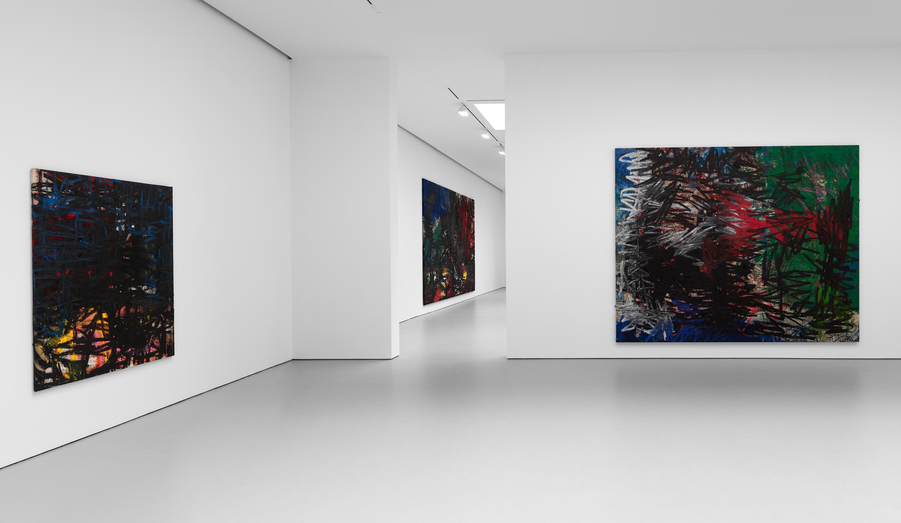 Installation view Oscar Muriilo, Ourself behind ourself concealed