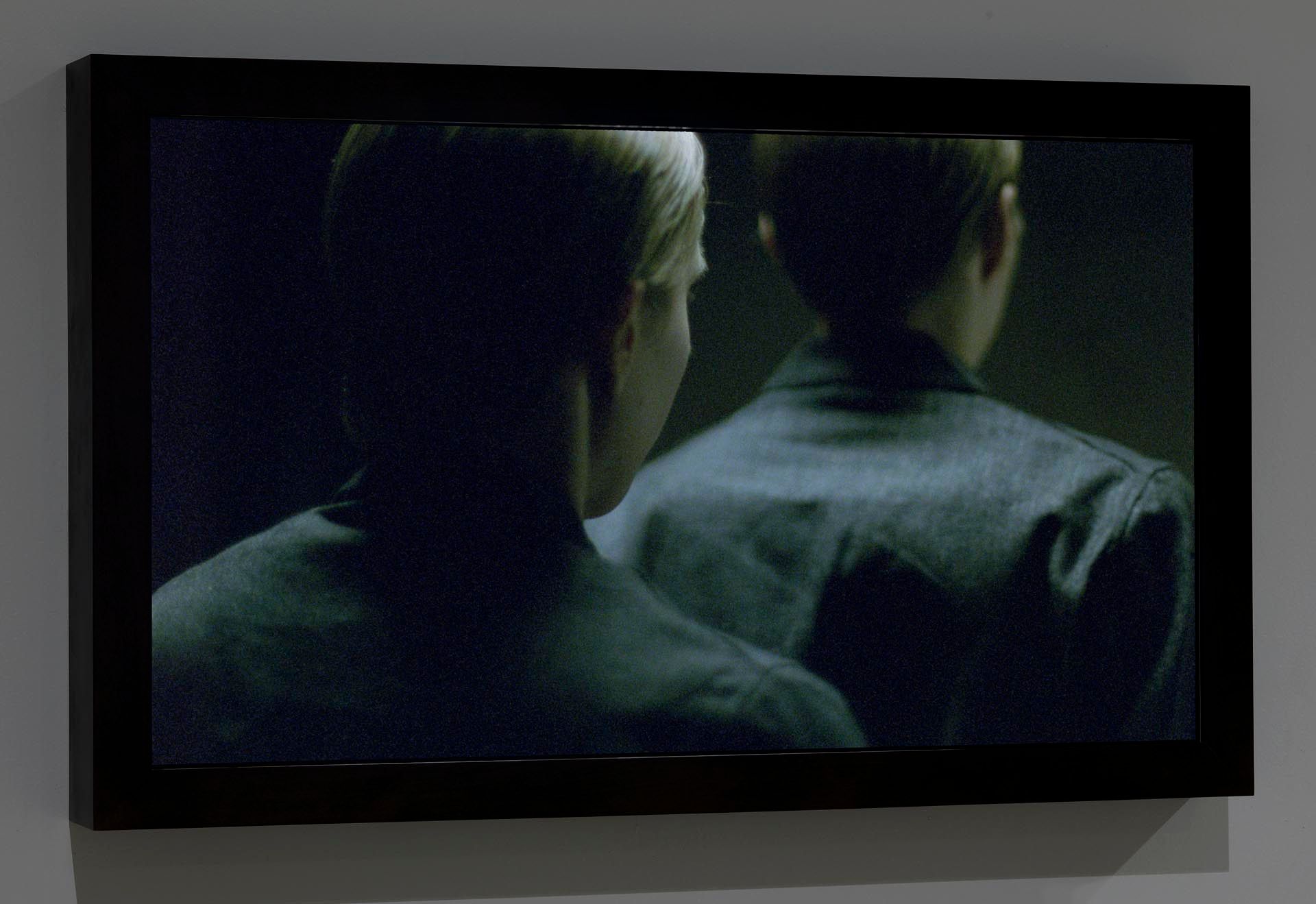 Still from a film by Michael Borremans, titled Taking Turns, dated 2009.
