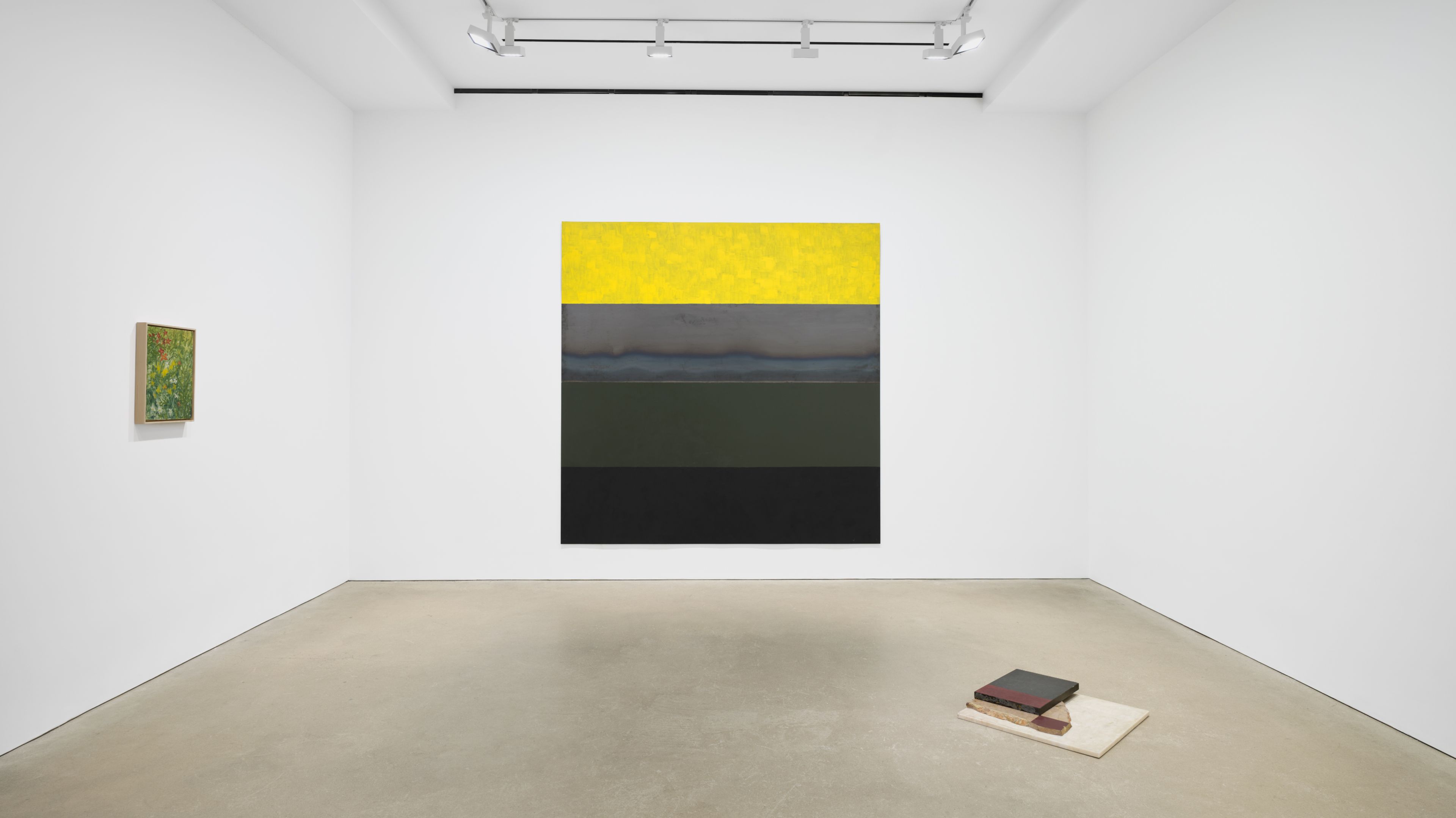 An installation view of the exhibition, Merrill Wagner: Nature, at David Zwirner in Hong Kong, dated 2024.