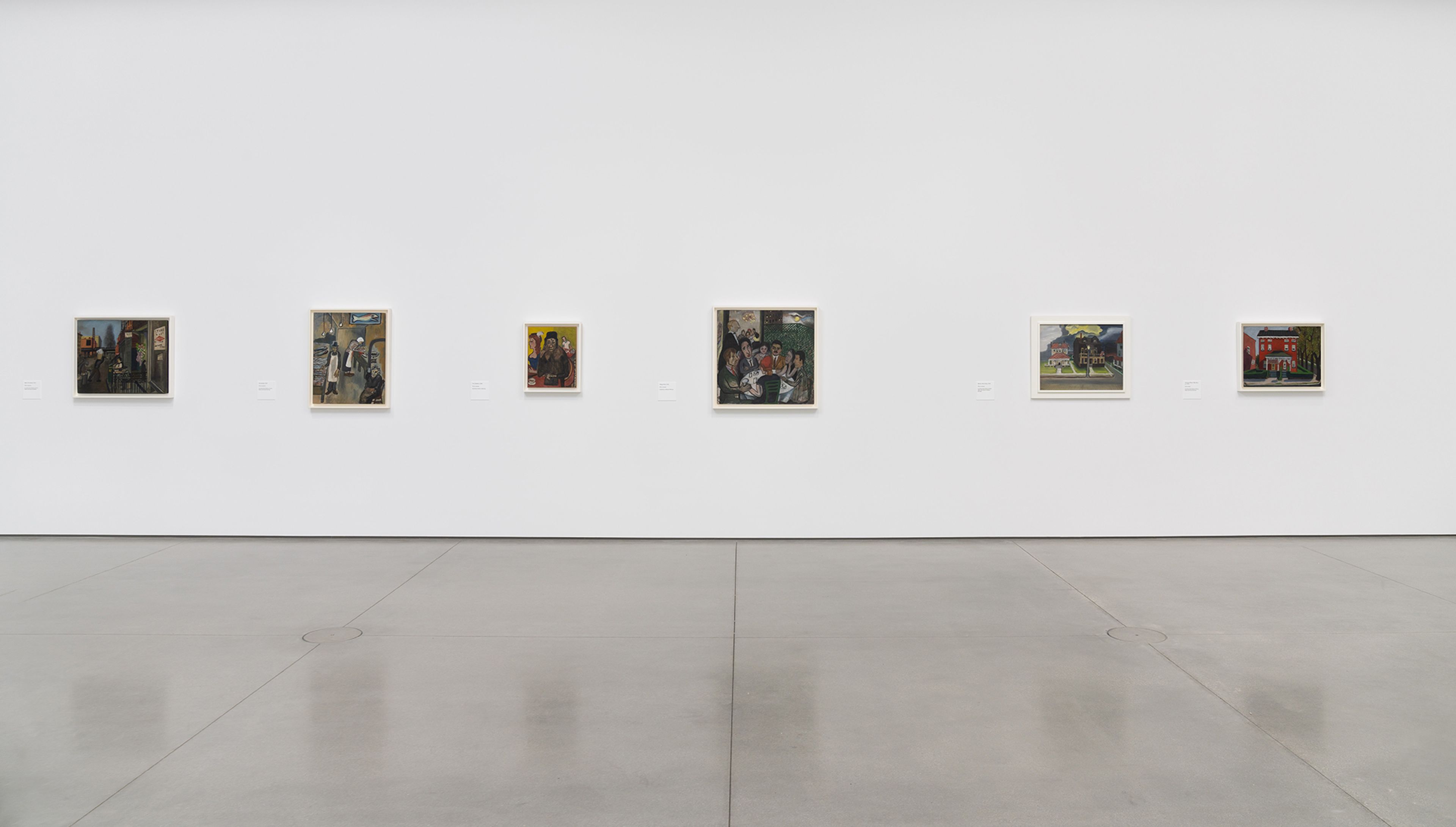 Installation view of Alice Neel: Feels Like Home, Orange County Museum of Art, 2023. Photo by Yubo Dong, ofstudio