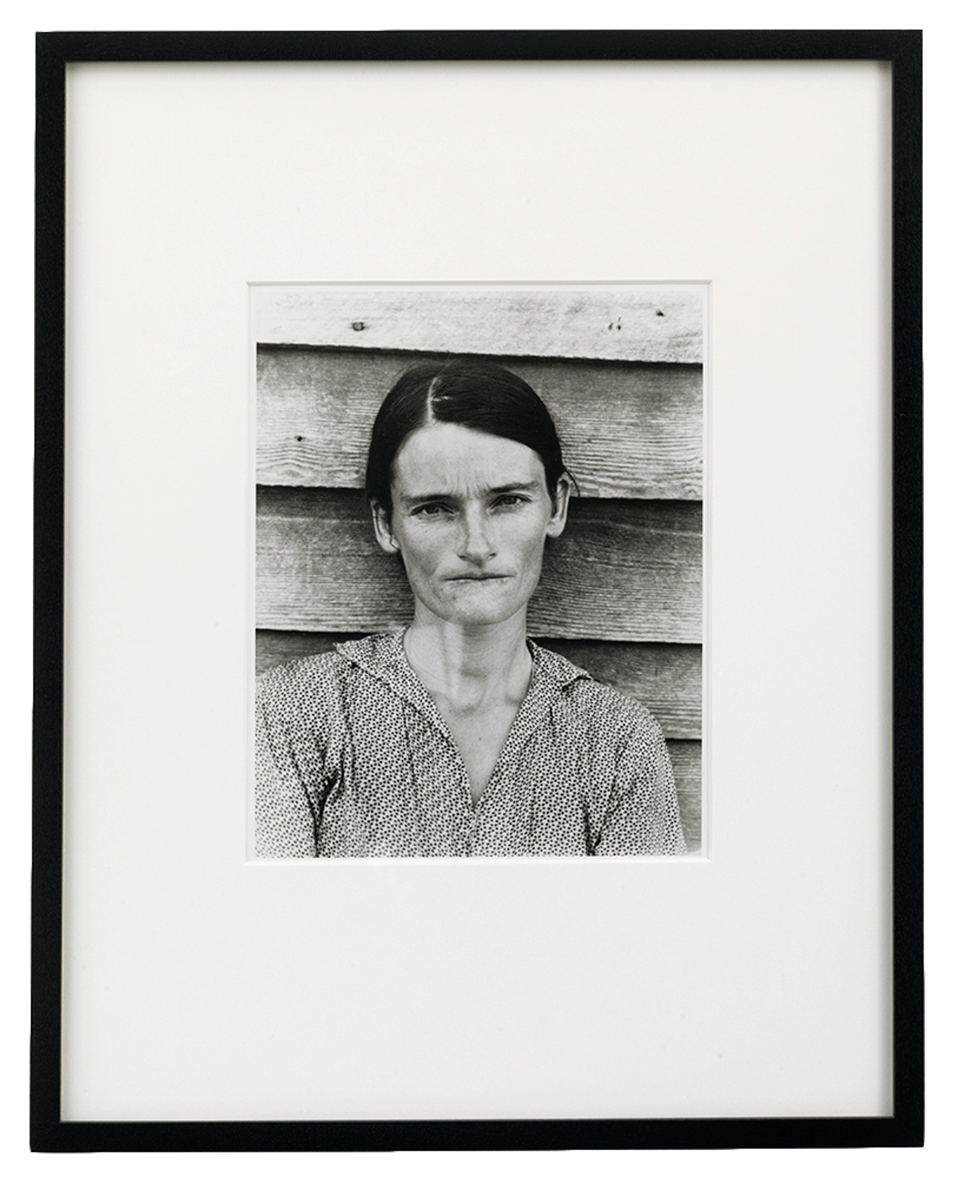 A photograph by Sherrie Levine, titled After Walker Evans: 4, dated 1981.