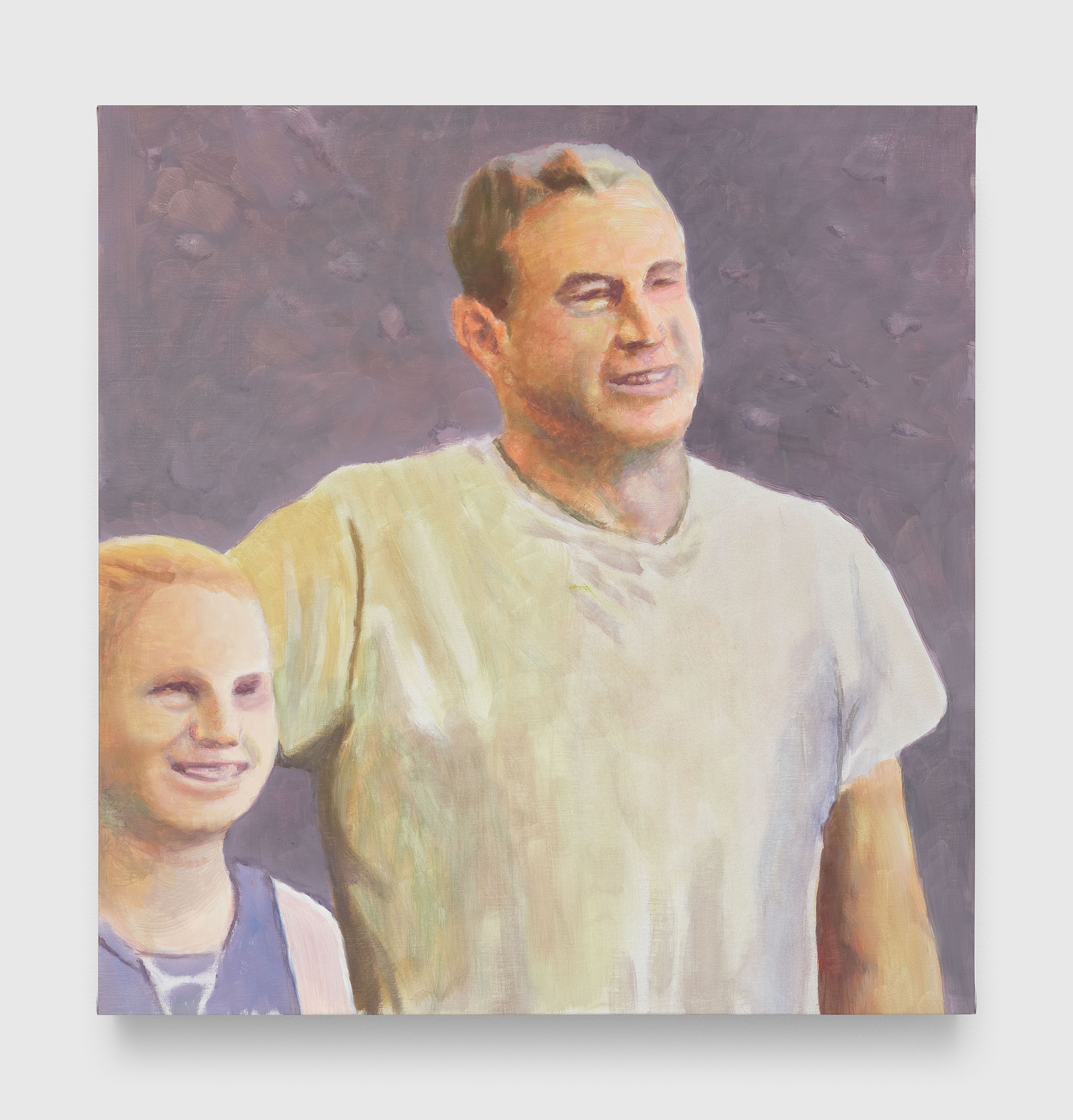 A painting by Luc Tuymans, titled Daddy-O, dated 2025.