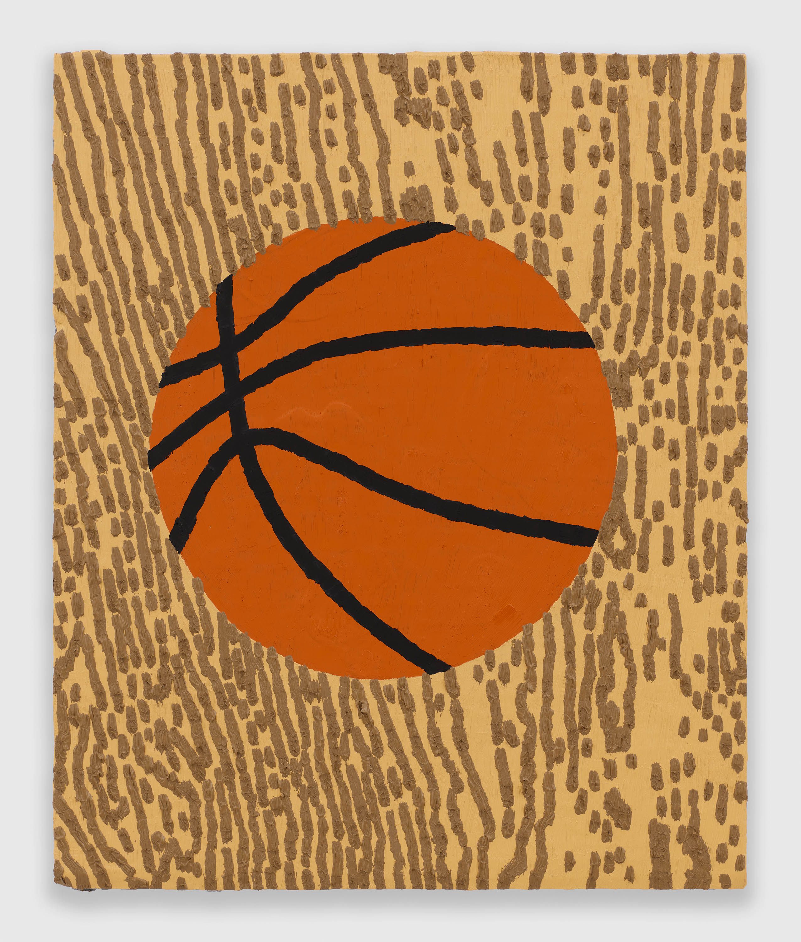 A painting by Jonas Wood, titled CBB7, dated 2021.