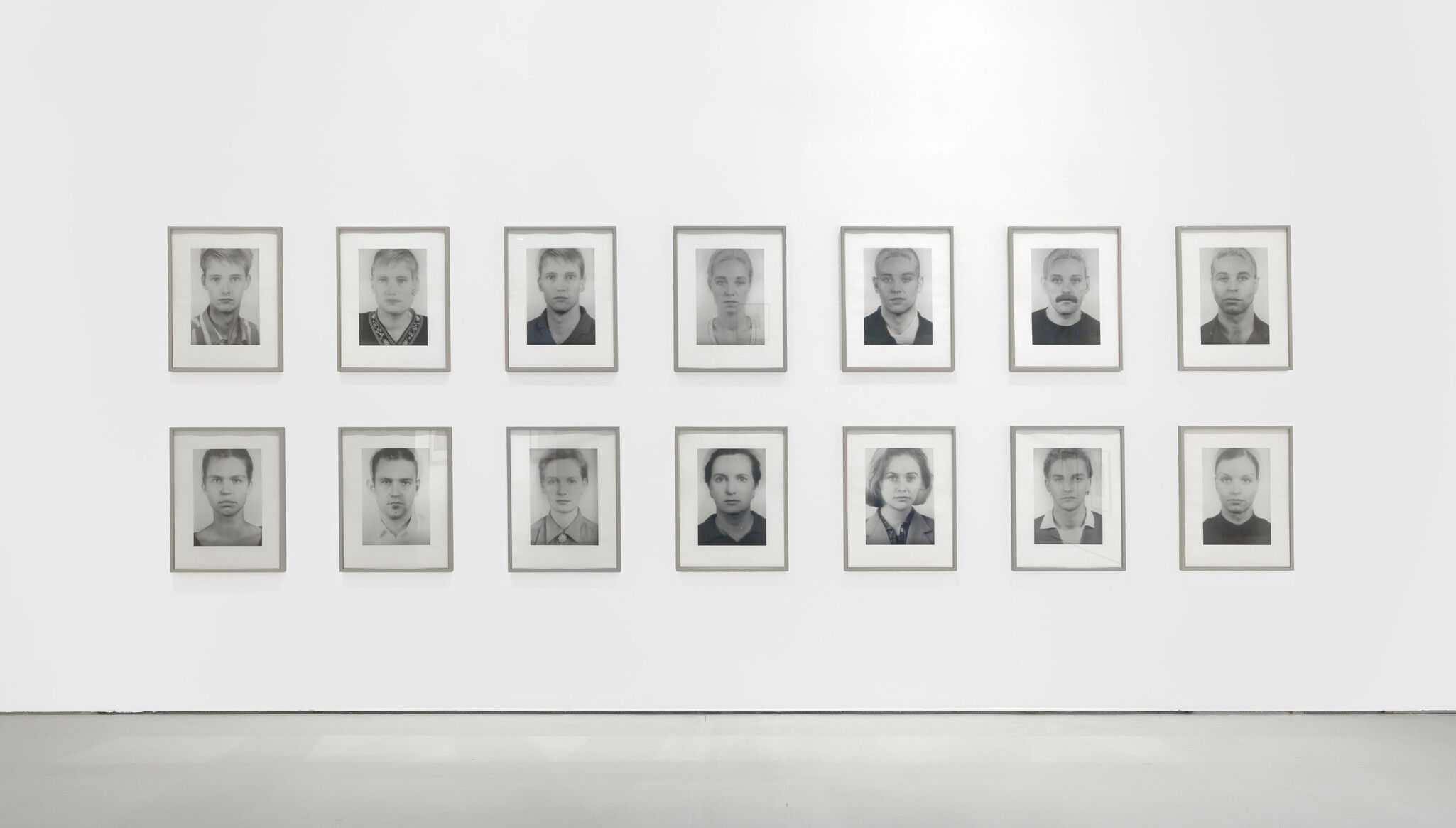 An Installation view, Thomas Ruff: Metaphotography., MAMC+, Musee d'Art moderne et contemporain, Saint-Etienne, dated 2022