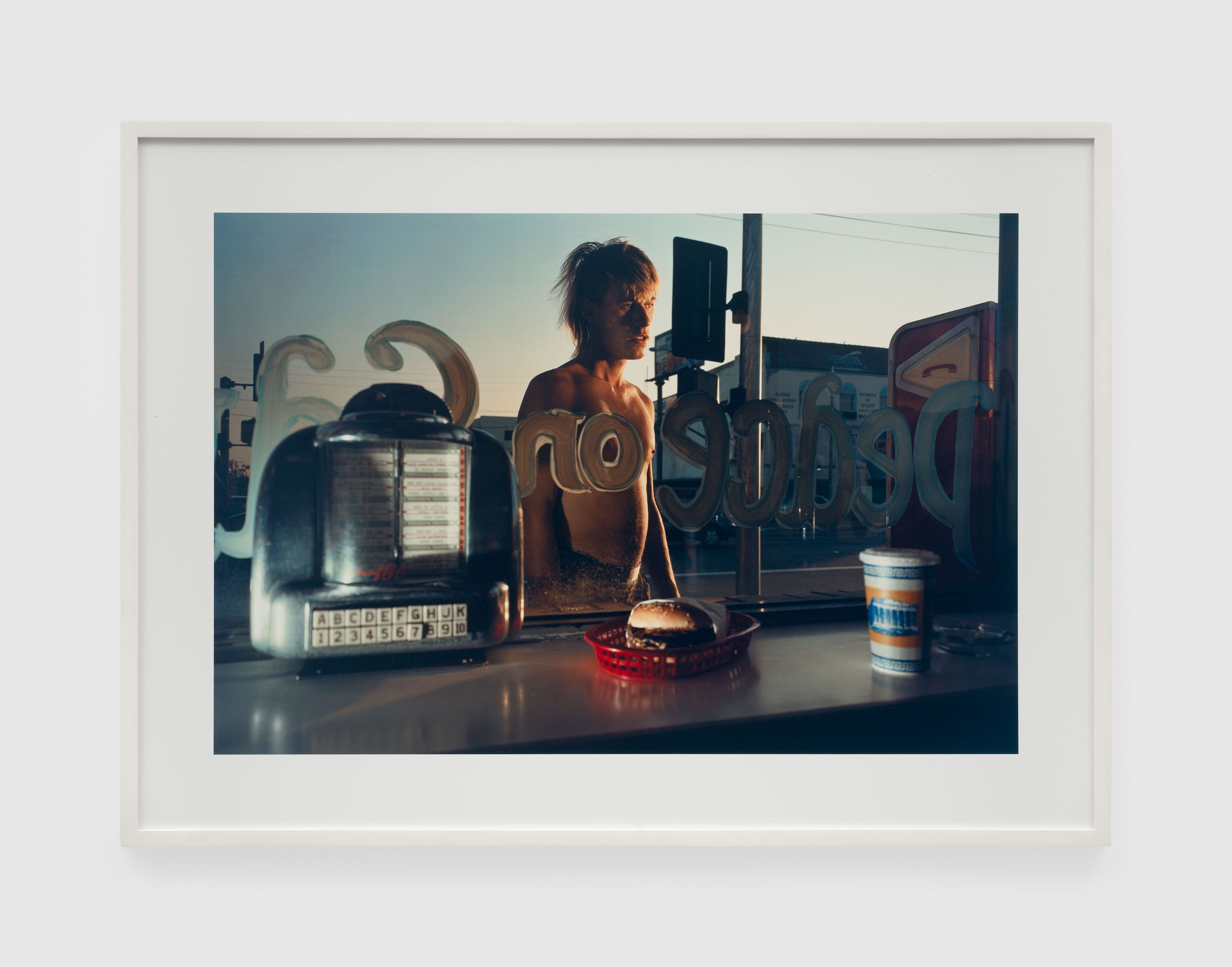 A photograph by Philip-Lorca diCorcia titled Eddie Anderson, 21 years old, Houston, Texas, $20, dated 1990 to 1992.