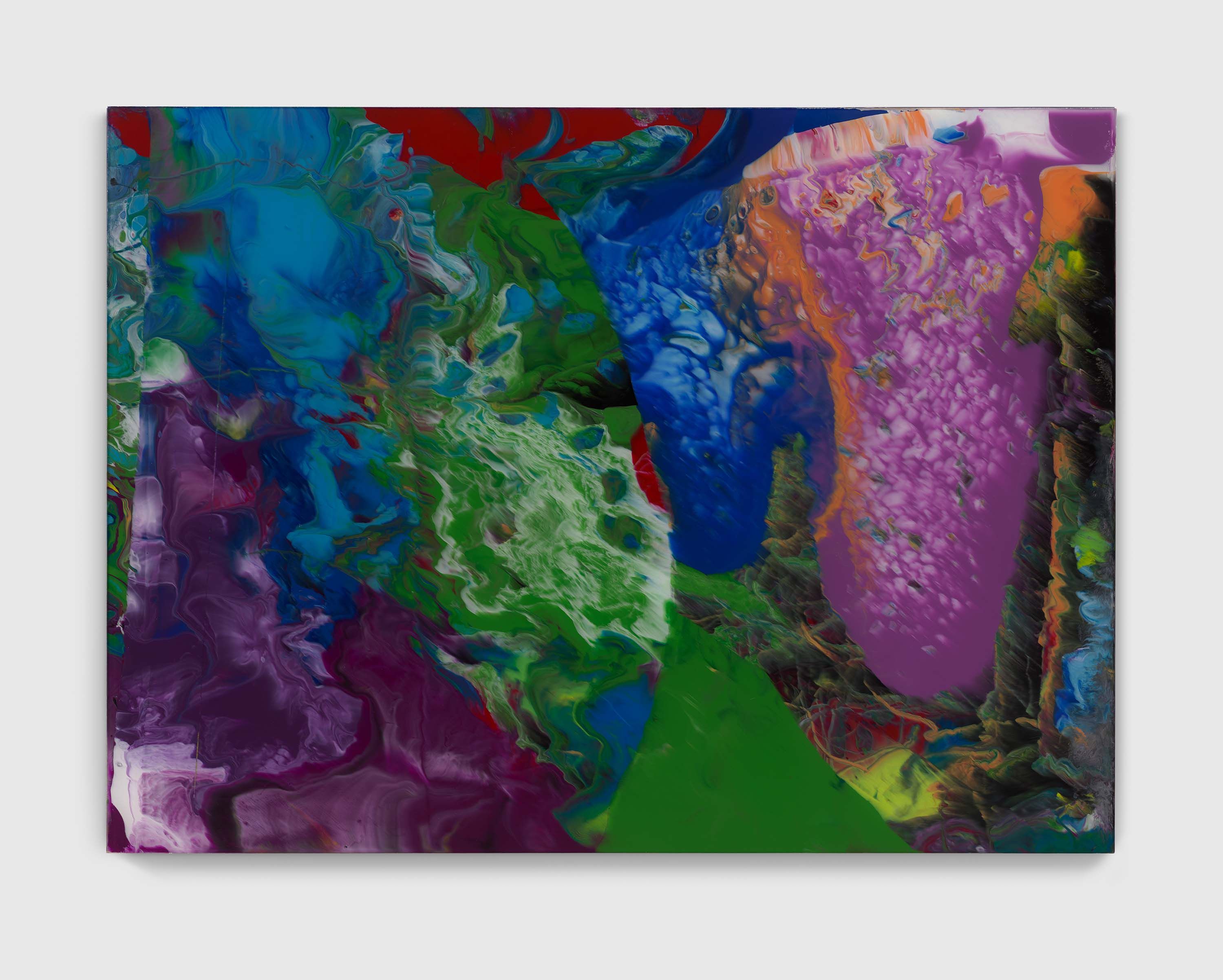 A painting by Gerhard Richter, titled Bagdad (Baghdad), dated 2010.