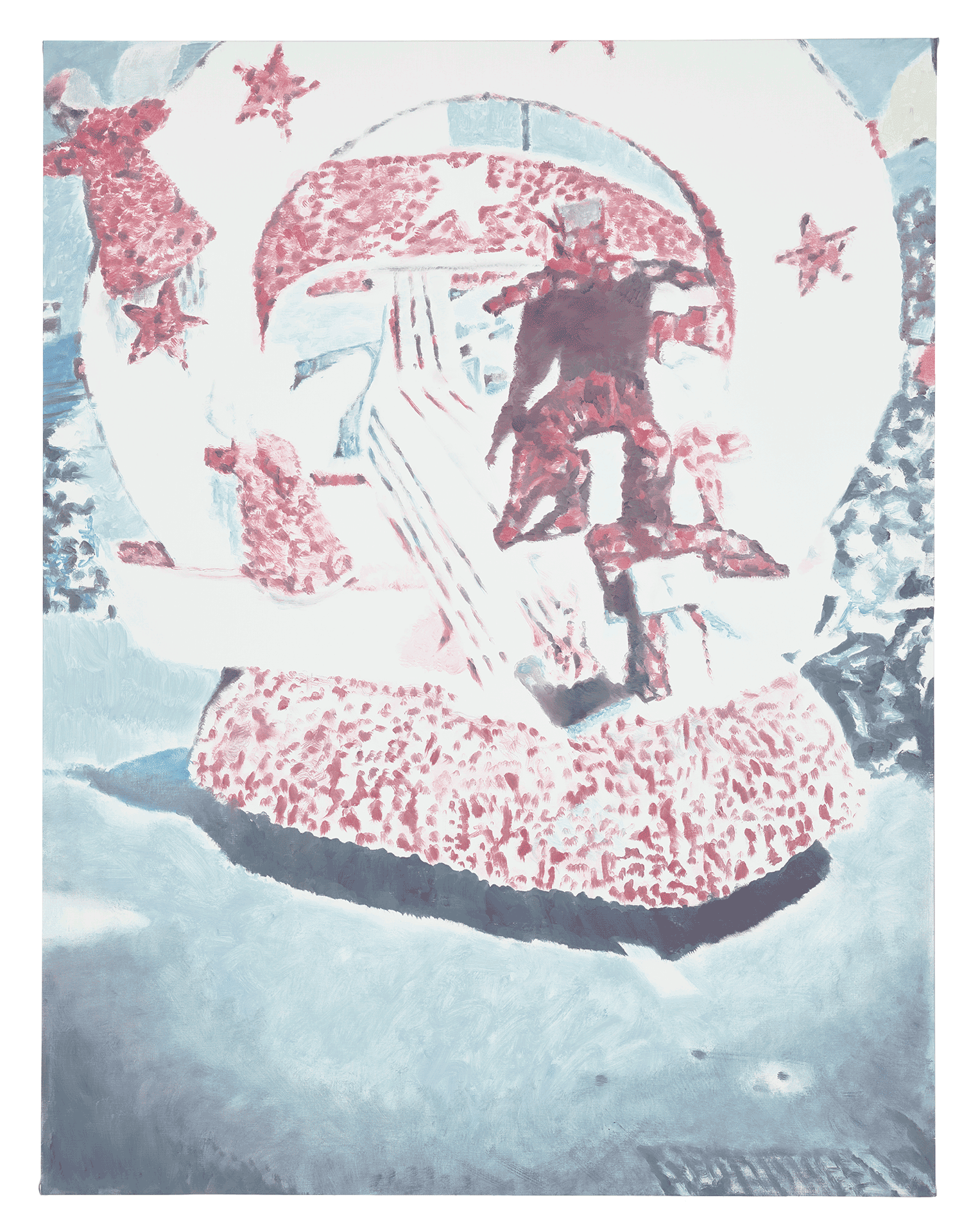 A painting by Luc Tuymans, titled Corso II, dated 2015.