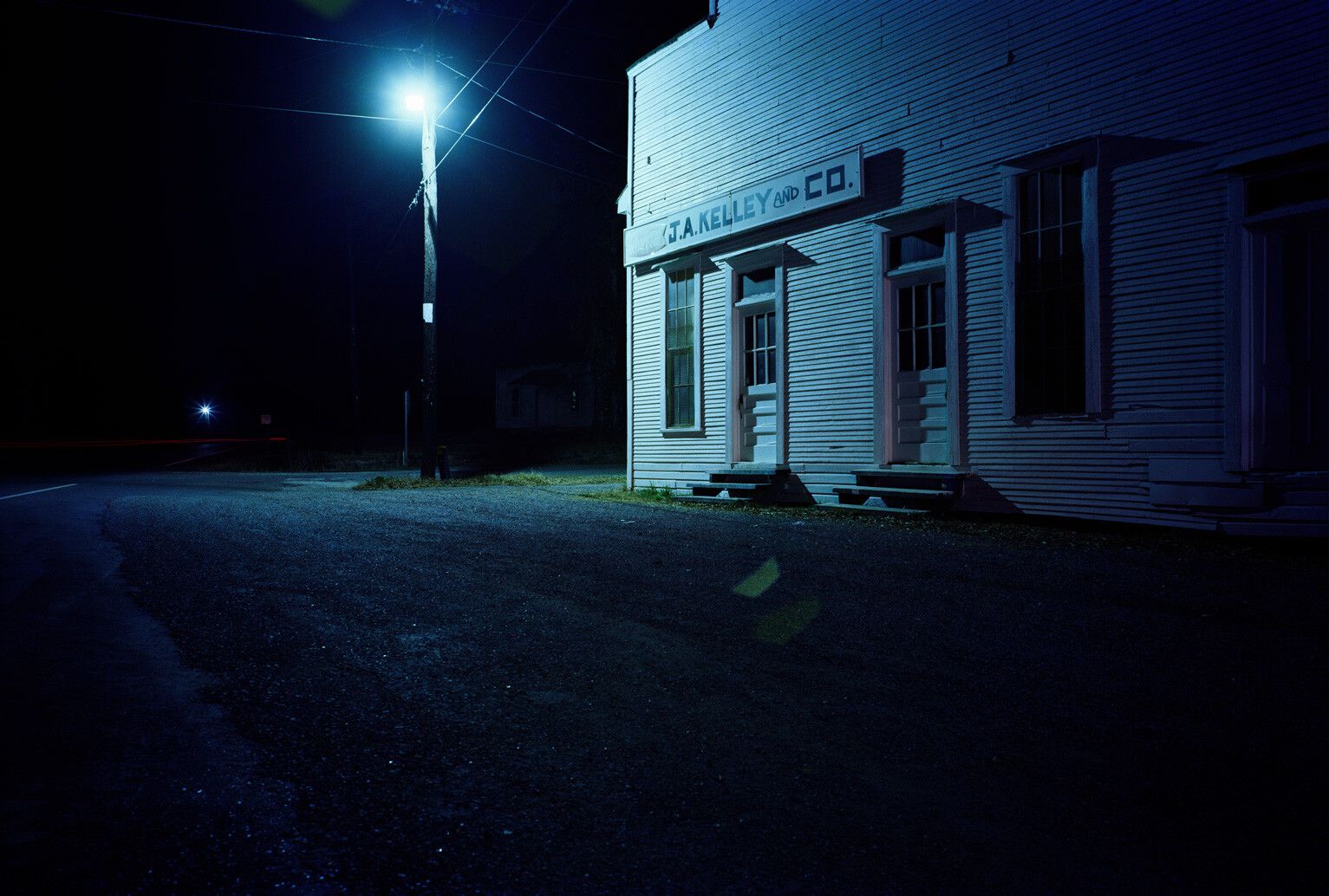An untitled pigment print by William Eggleston, circa 1973 to 1978.