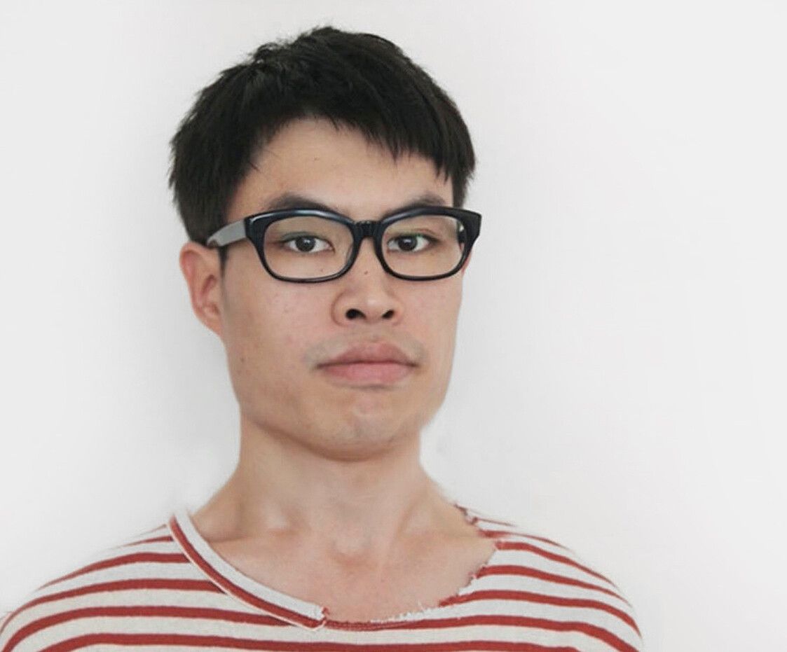 A portrait of Matthew Wong, dated 2015.