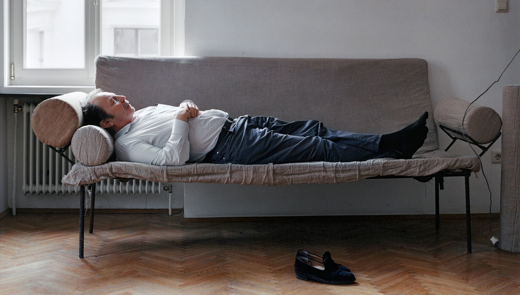 A Photo by Albrecht Fuchs, of Franz West, Vienna, dated 2003