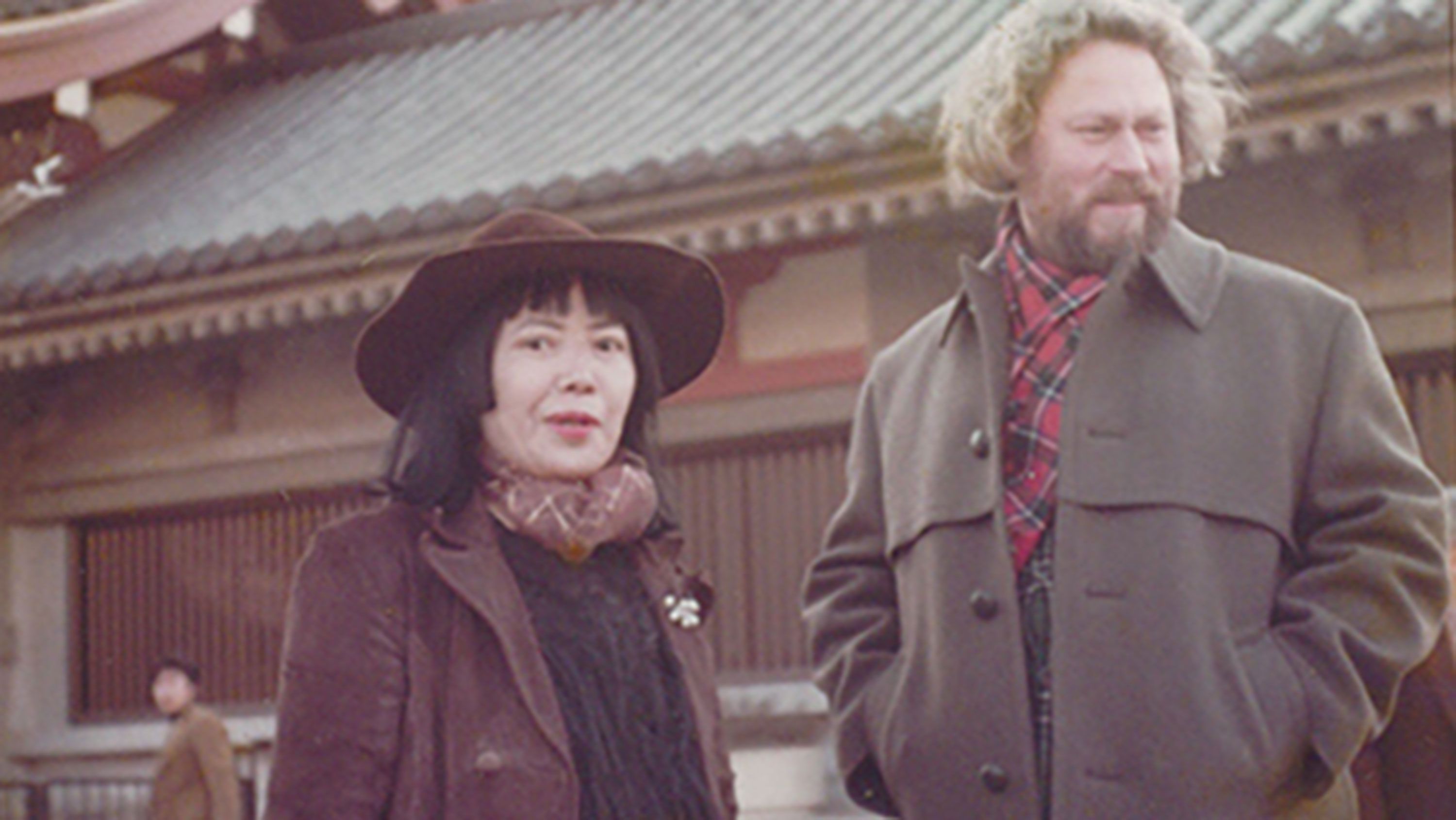 Kusama with Donald Judd in Tokyo, dated 1978