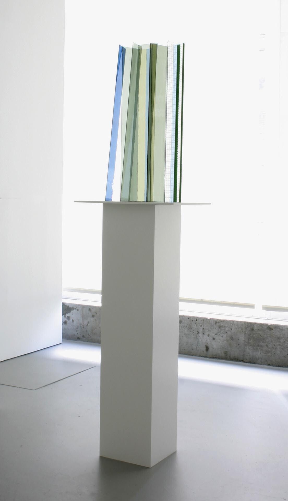 A sculpture by Isa Genzken, titled New Buildings, dated 2004.