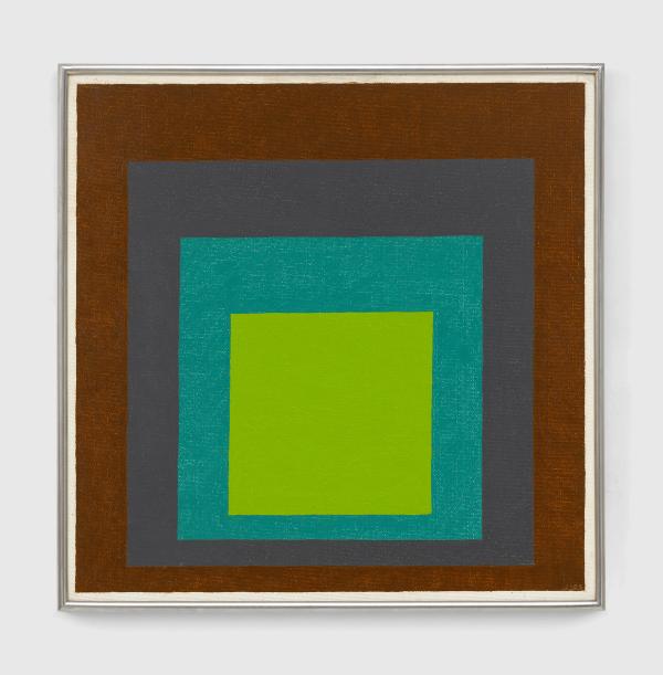 Josef Albers — Study to Homage to the Square: Budding
