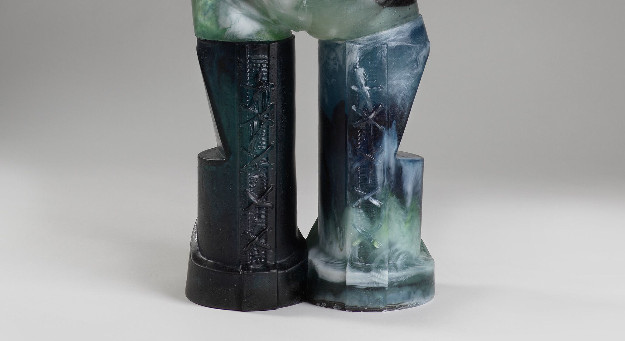 A detail from a work by Andra Ursuta, titled Succubustin' Loose, dated 2020.