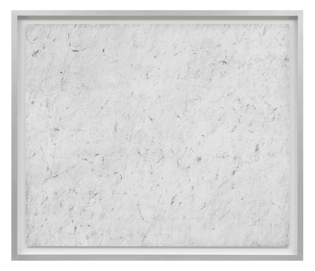 A painting by Idris Khan, titled A Blanket of White, dated 2015.