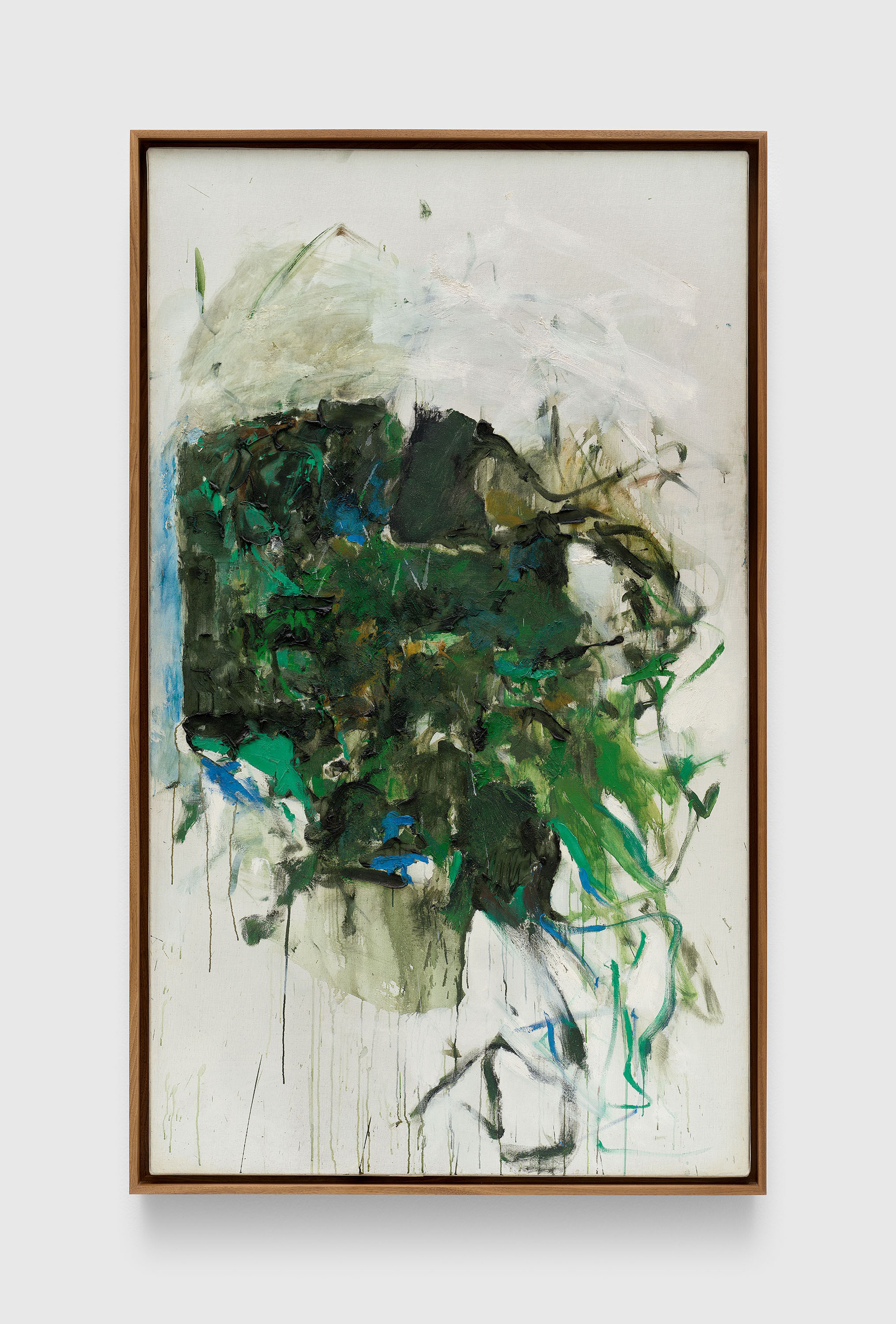An untitled painting by Joan Mitchell, dated circa 1964.