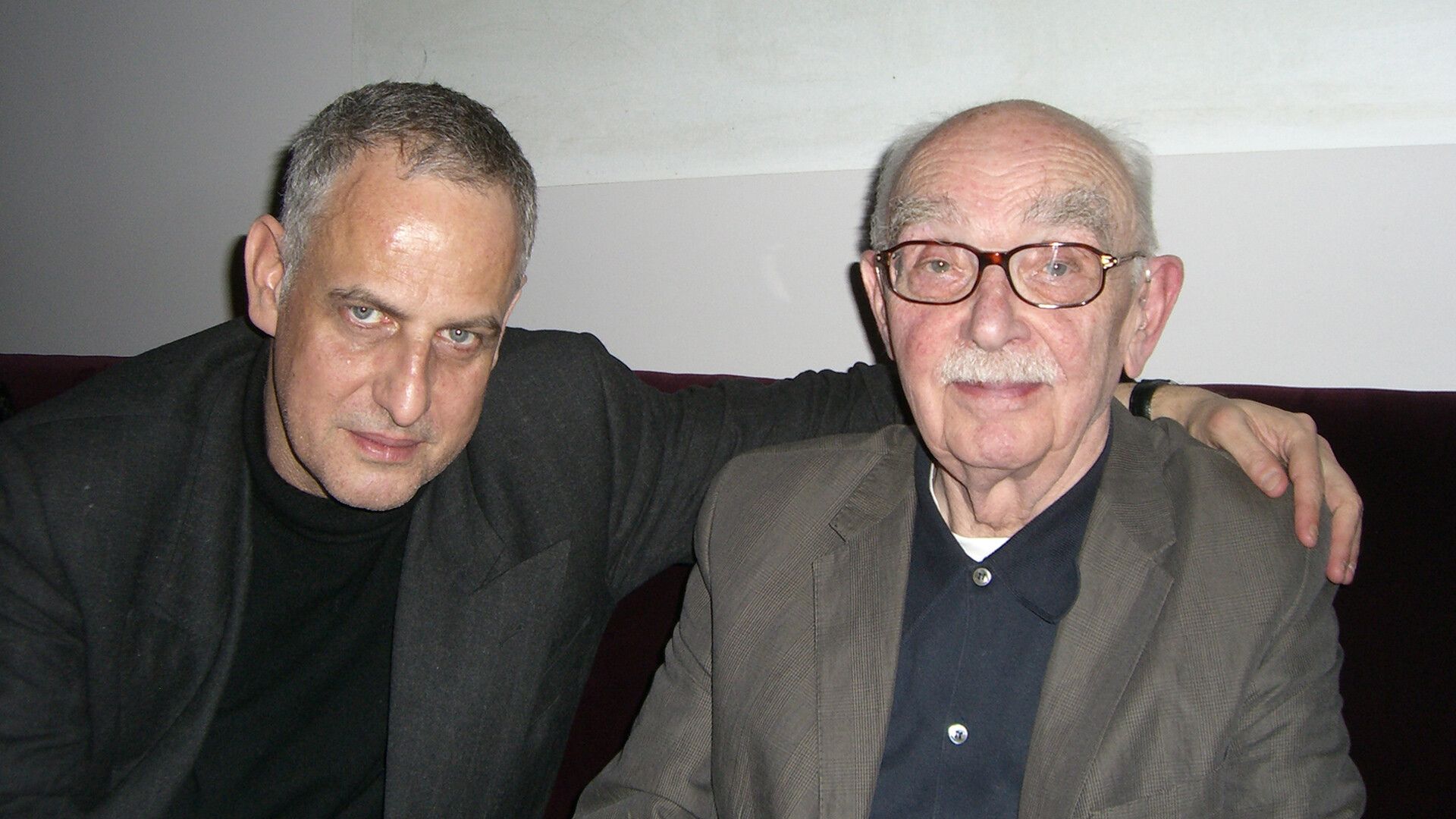 Luc Tuymans with Raoul De Keyser in 2008.