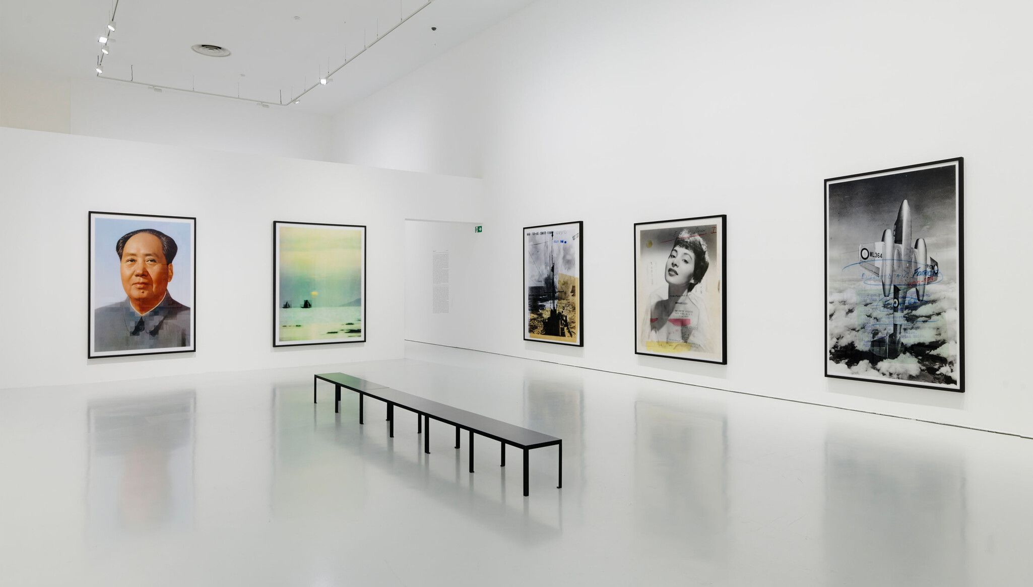 An Installation view, Thomas Ruff: Metaphotography., MAMC+, Musee d'Art moderne et contemporain, Saint-Etienne, dated 2022