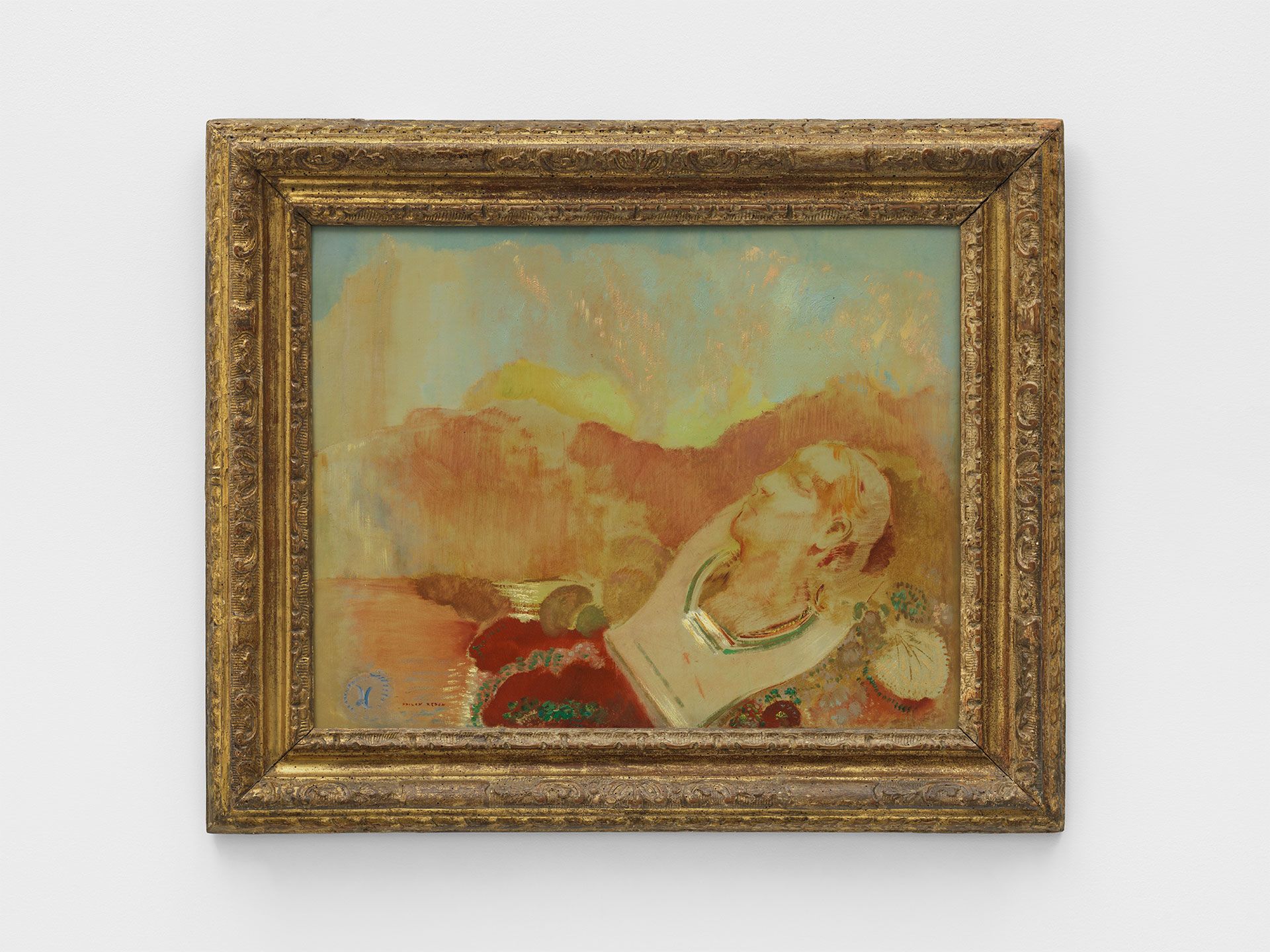 A painting by Odilon Redon, titled Orpheus, circa 1900 to 1905.