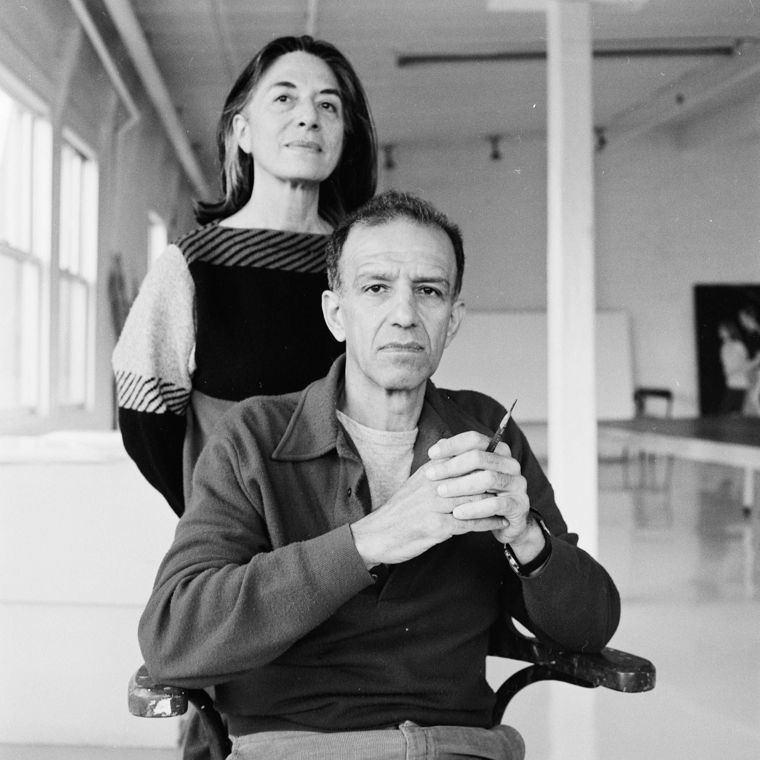 Exceptional Works: Alex Katz | Ada and Flowers, 1980 | David Zwirner