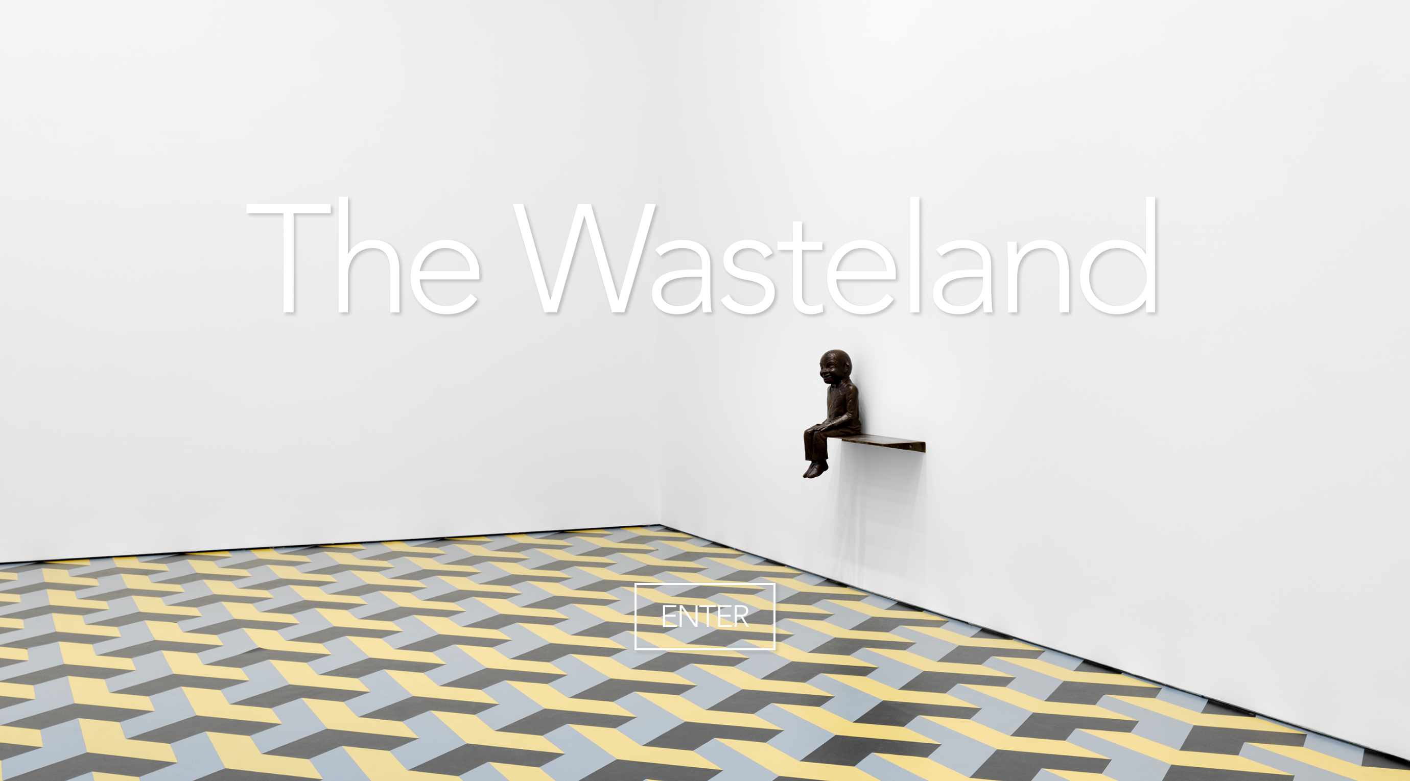 Enter the rooms Image CTA titled The Wasteland