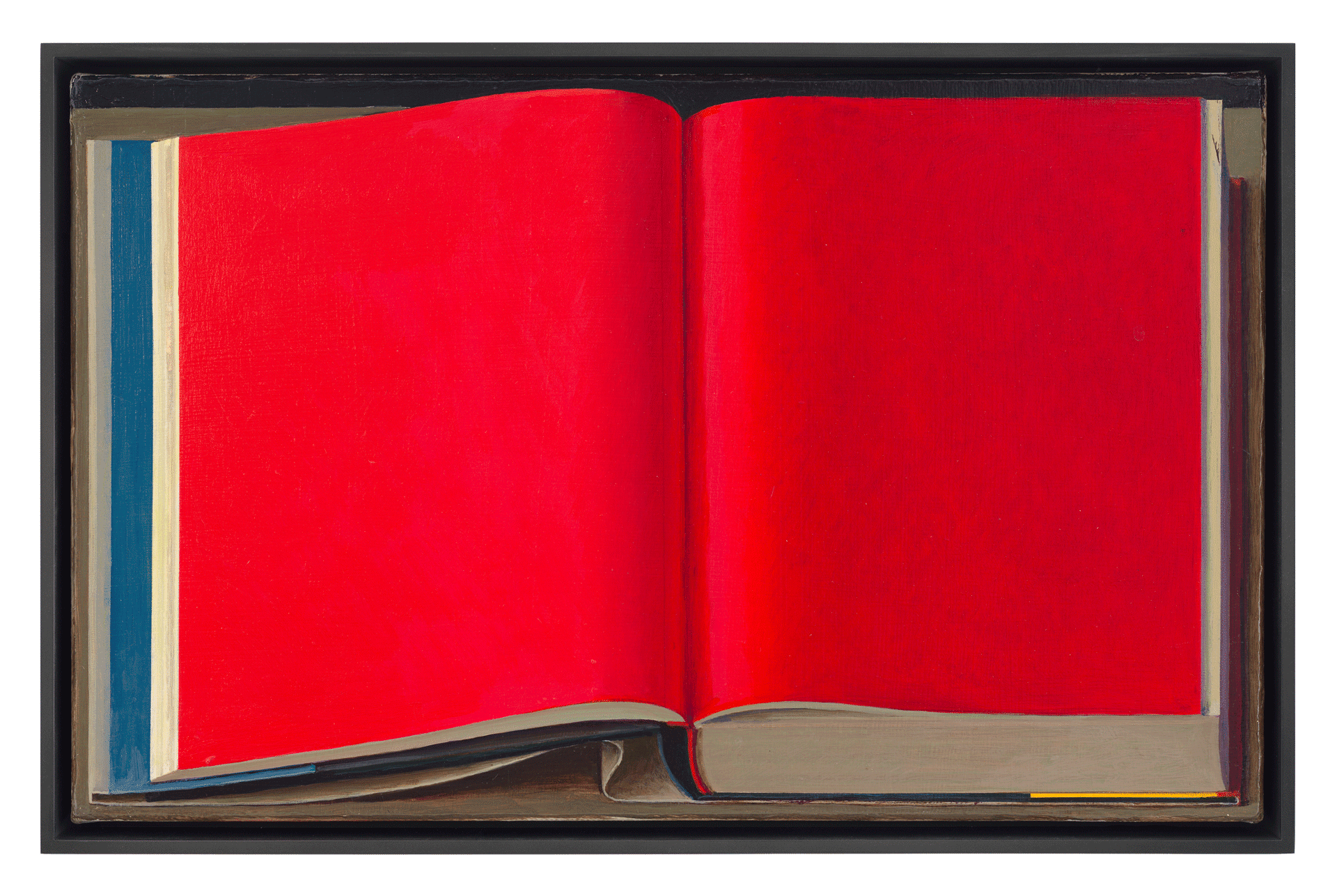 A painting by Liu Ye, titled Book Painting No. 6, dated 2014 to 2015.