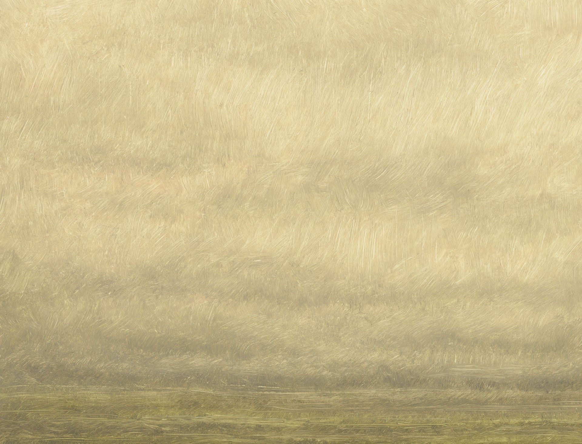 A detail from a painting by Lucas Arruda, titled Untitled (from the Deserto-Modelo series) , dated 2018